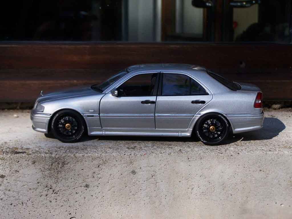 Mercedes Classe C AMG 36 grey jantes bbs 1/18 Ut Models