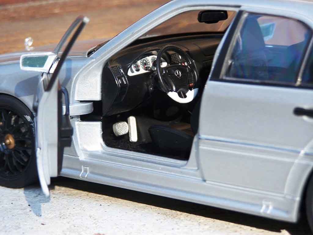 Mercedes Classe C AMG 36 grey jantes bbs 1/18 Ut Models