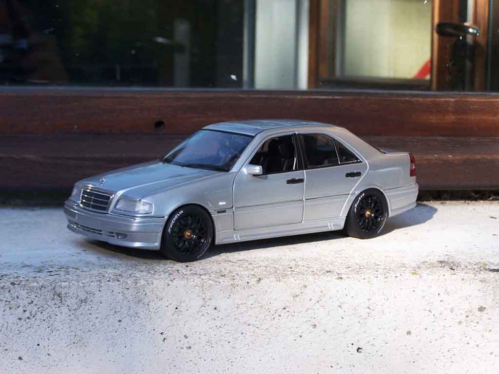 Mercedes Classe C 1/18 Ut Models 36 amg grey jantes bbs diecast model cars