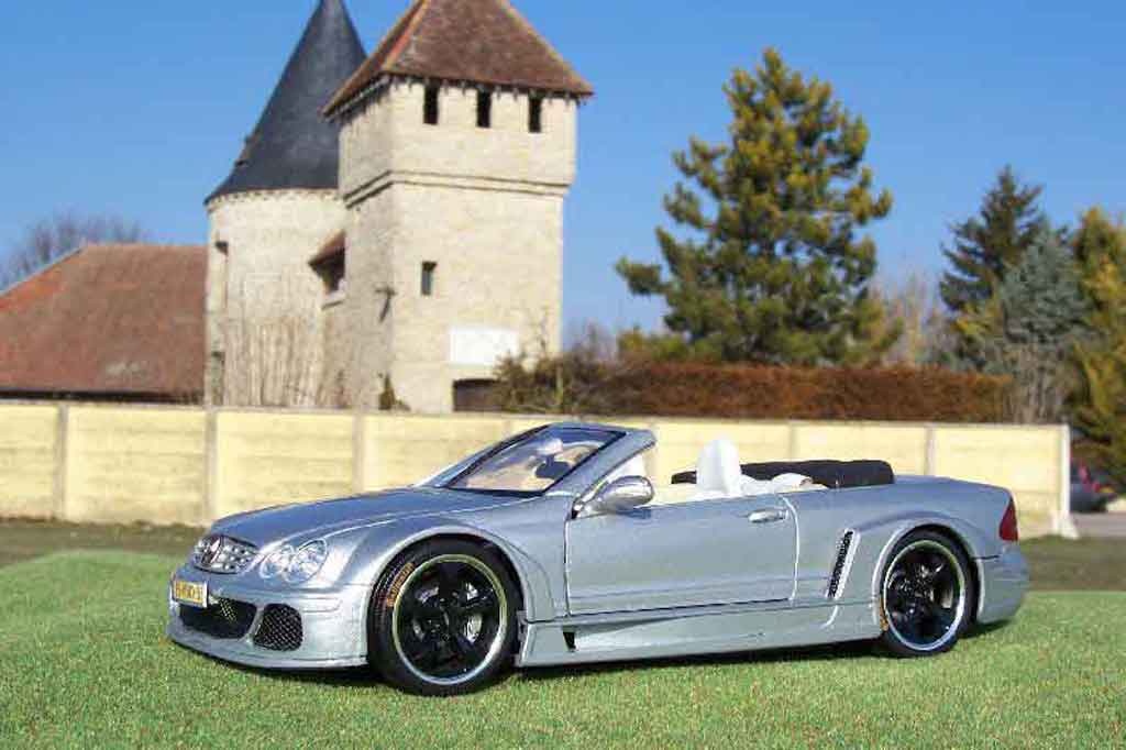 Mercedes Classe CL AMG DTM cabriolet K street grey 1/18 Maisto