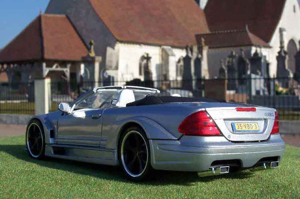 Mercedes Classe CL AMG DTM cabriolet K street grey 1/18 Maisto