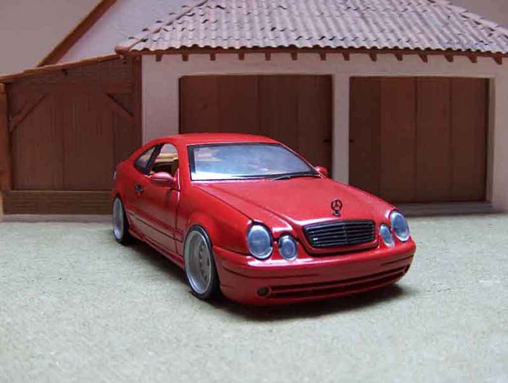 Mercedes Classe CL AMG K german look red candy 1/18 Anson