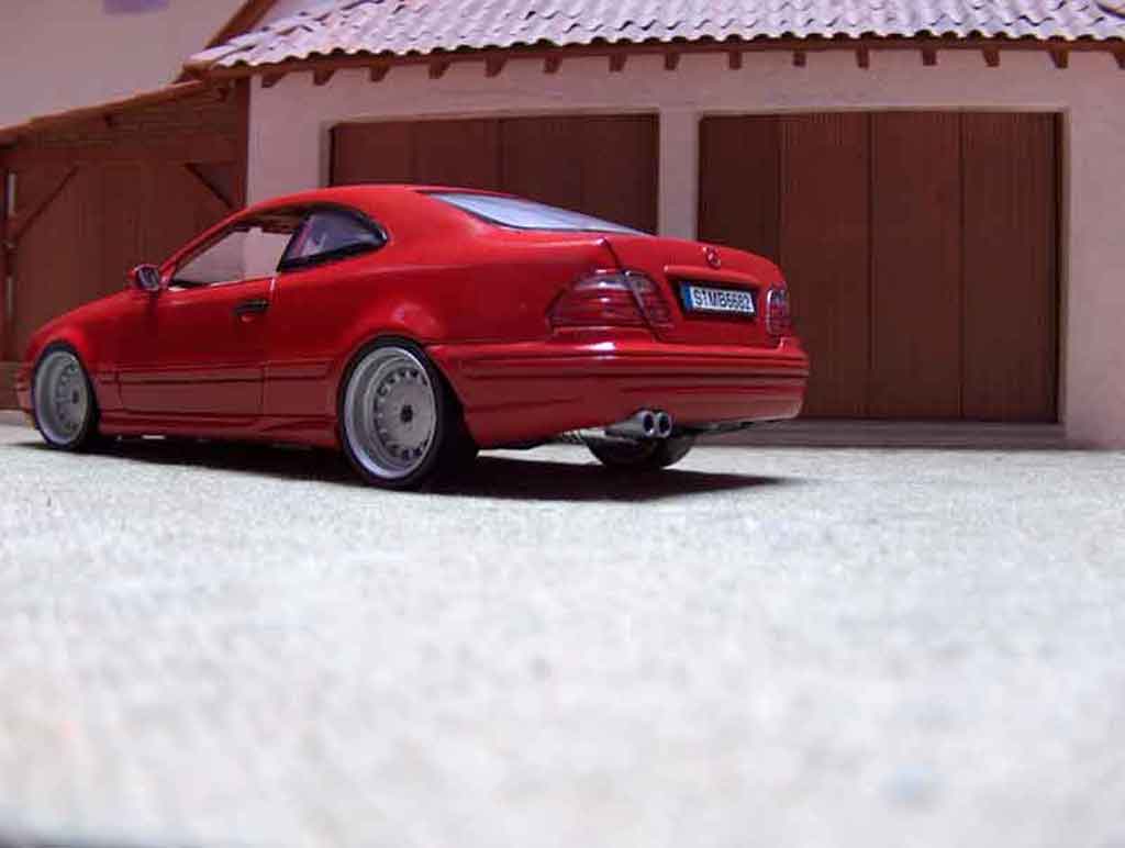 Mercedes Classe CL AMG K german look red candy 1/18 Anson