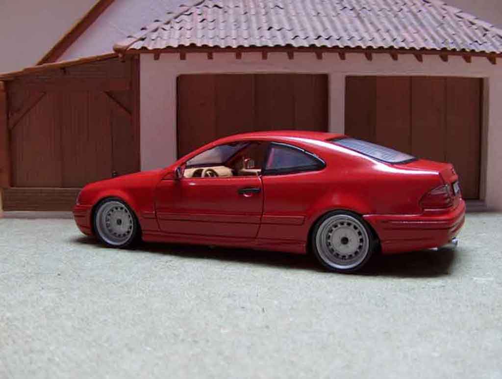 Mercedes Classe CL AMG K german look red candy 1/18 Anson