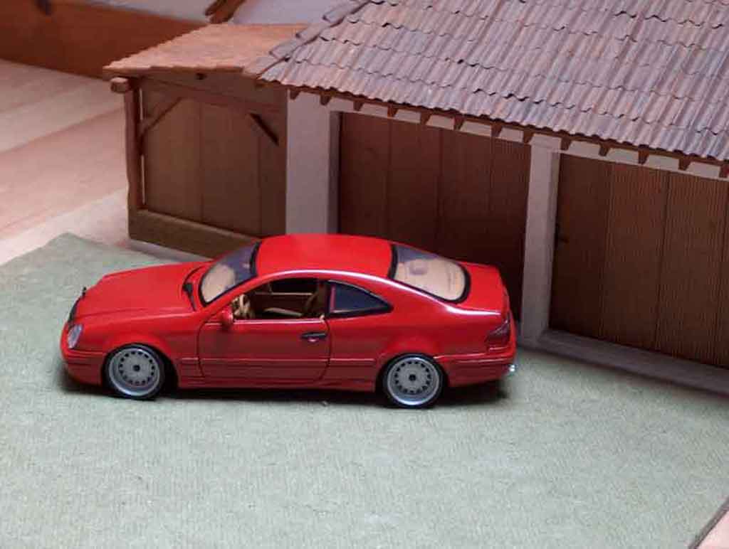 Mercedes Classe CL AMG K german look red candy 1/18 Anson