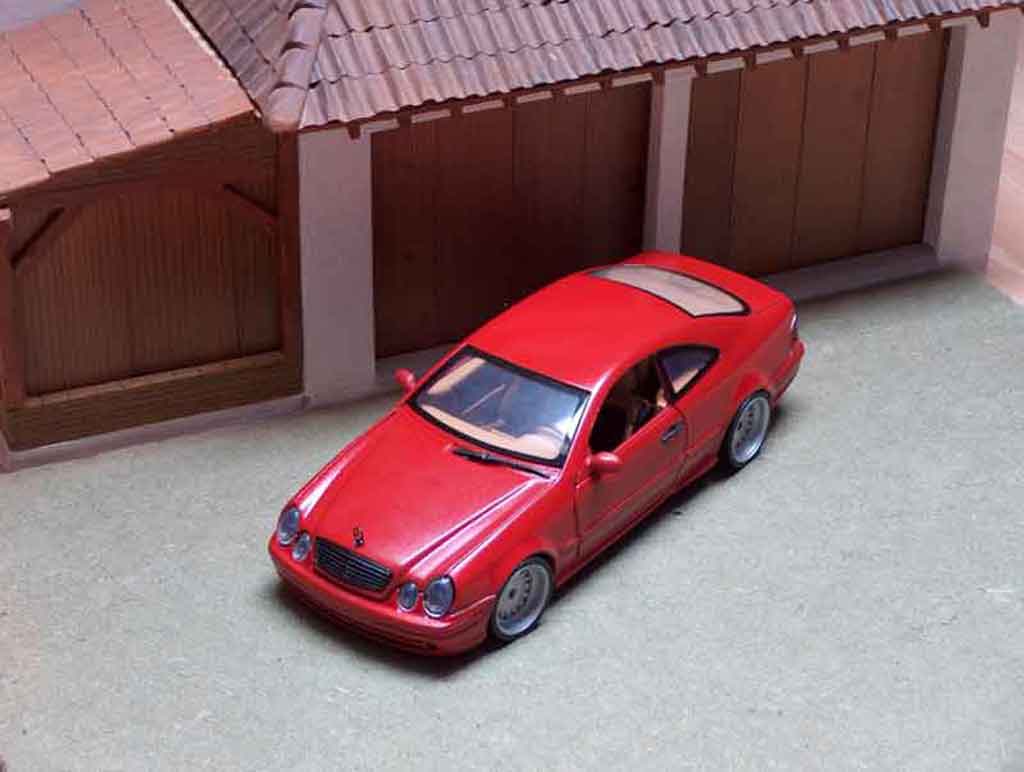 Mercedes Classe CL AMG K german look red candy 1/18 Anson