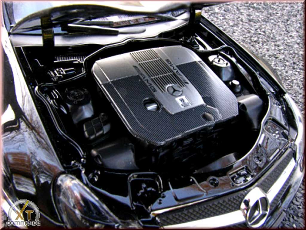 Mercedes Classe SL 65 amg black jantes 19 et 20 pouces 1/18 Minichamps