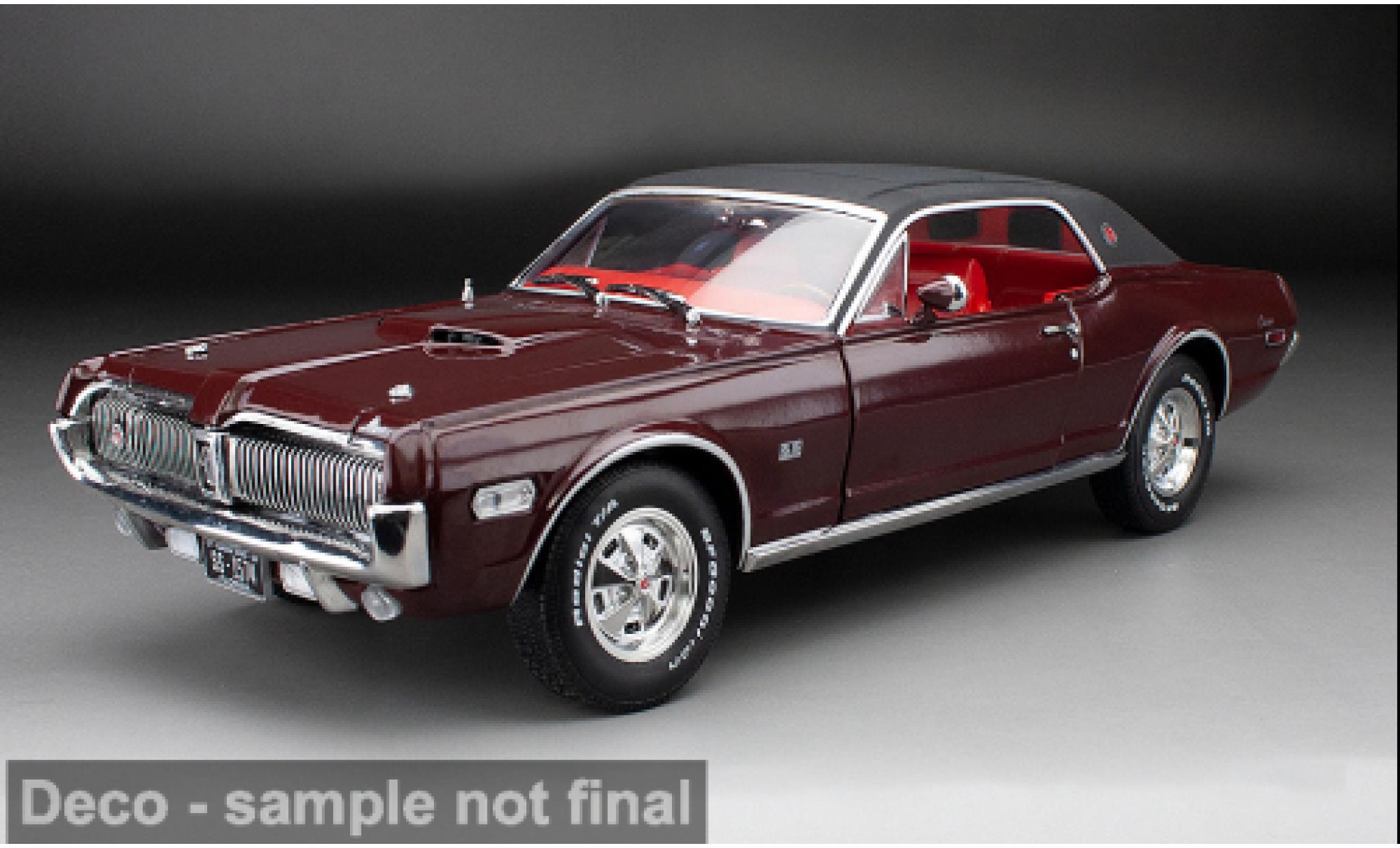 Mercury Cougar 1/18 Sun Star XR7G red 1:18 diecast model cars