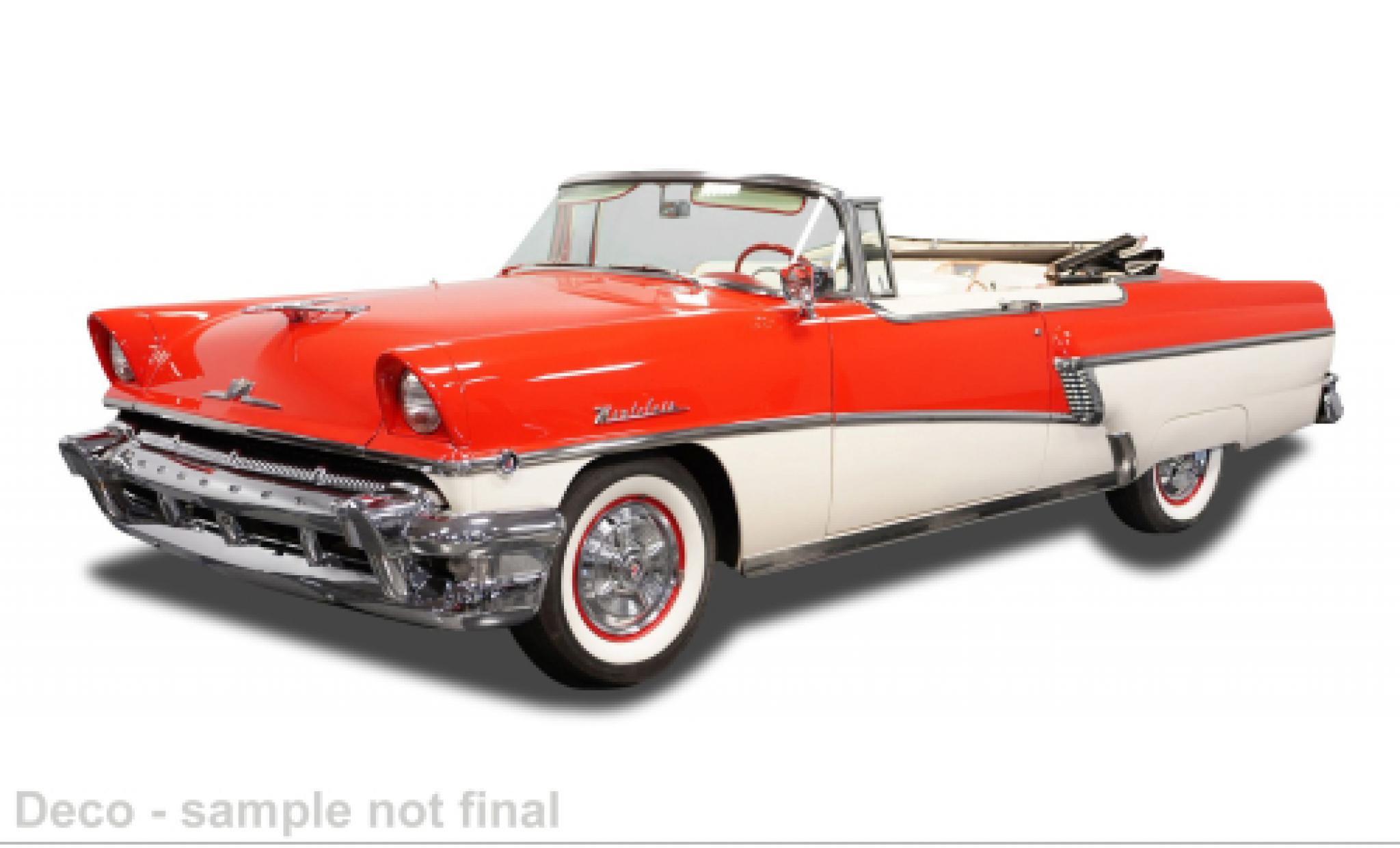 Mercury Montclair 1/18 Sun Star MontClair red/white 1956 1:18 diecast model cars
