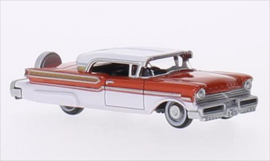 Mercury Turnpike 1/87 Oxford red/white 1957 diecast model cars