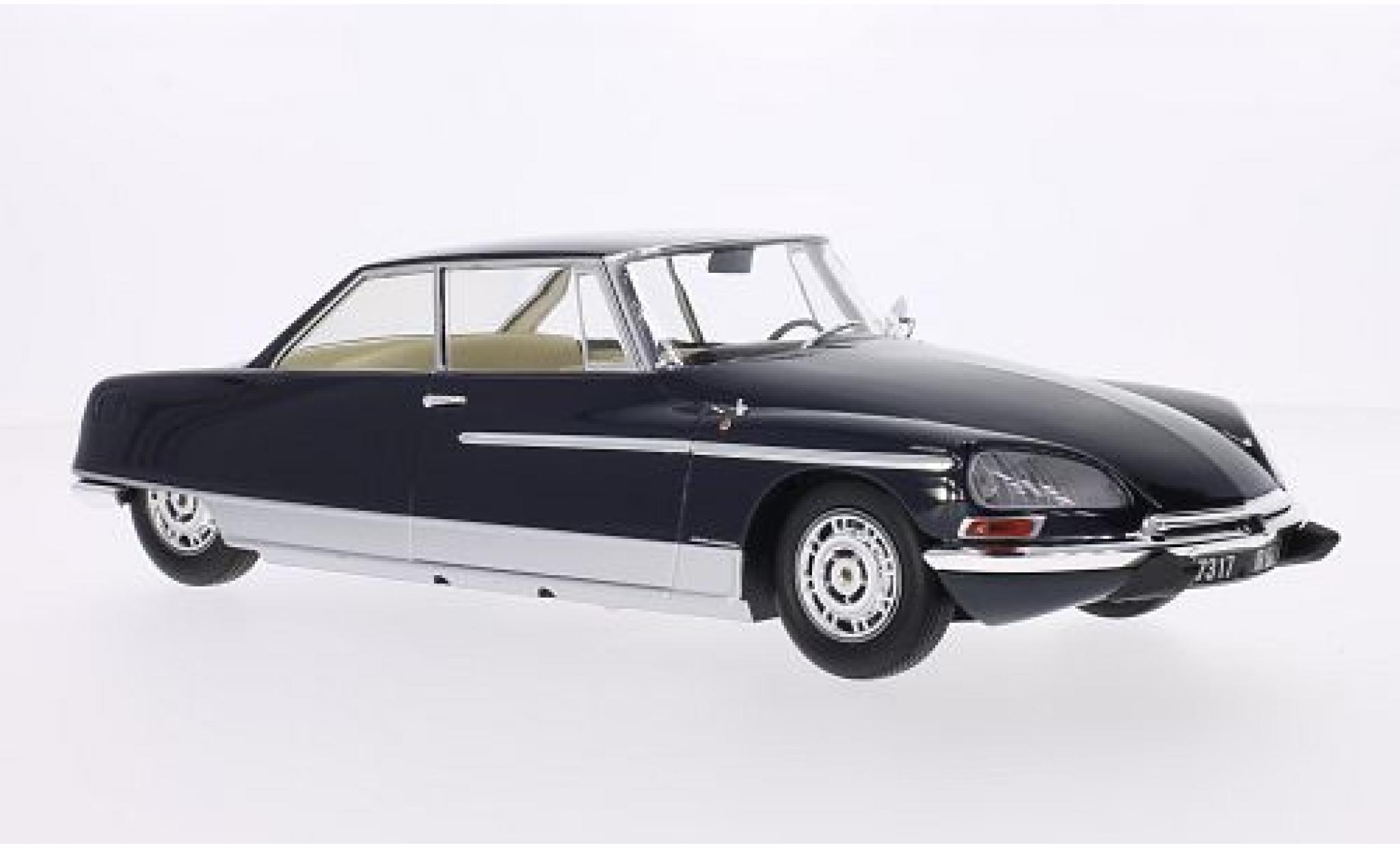 Citroen DS 1/18 Metal 18 21 Henri Chapron Le Leman blue 1968 avec Beleuchtung (Batterien nicht enthalten) diecast model cars