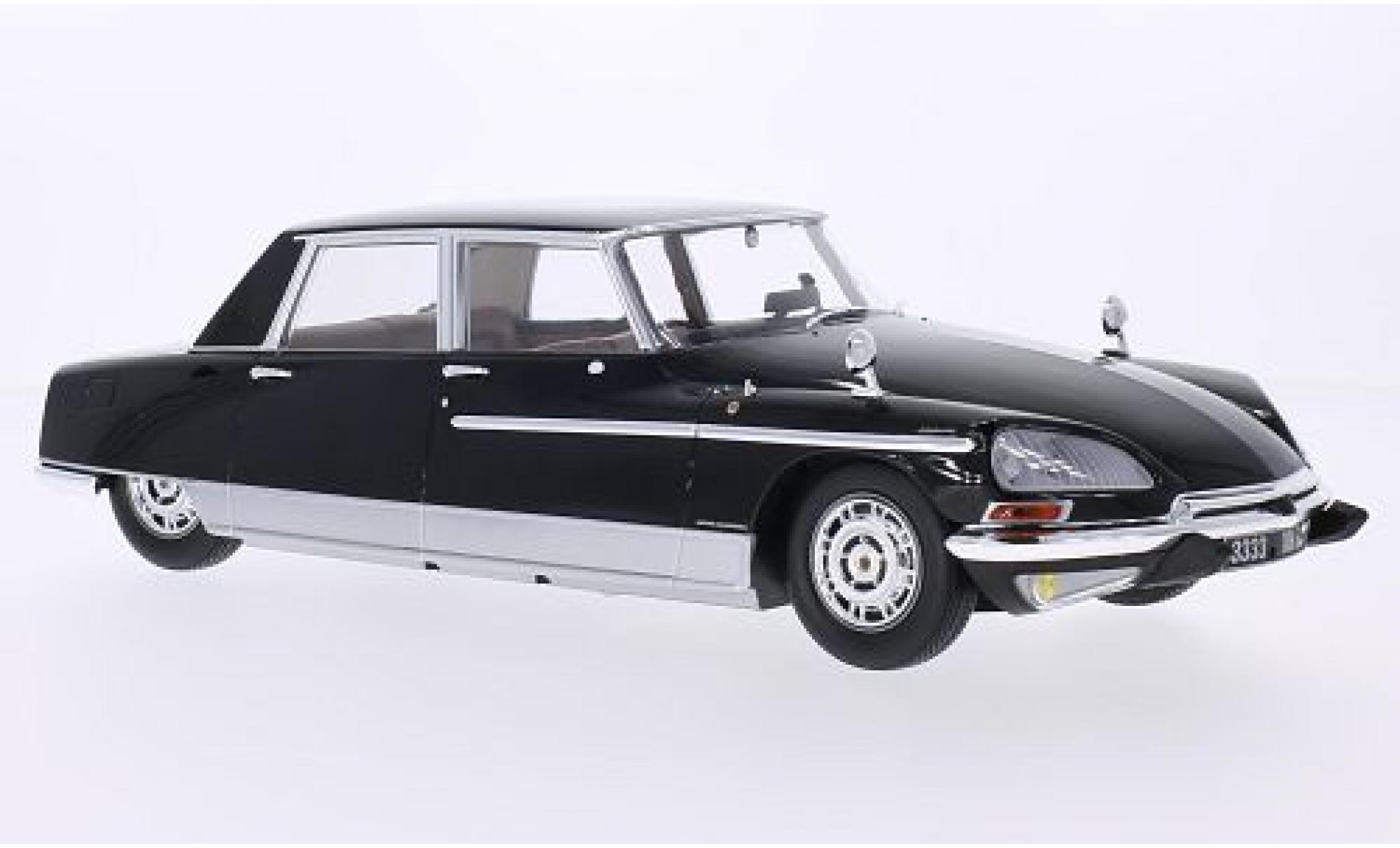 Citroen DS 1/18 Metal 18 21 Henri Chapron Lorraine black 1969 avec Beleuchtung (Batterien nicht enthalten) diecast model cars
