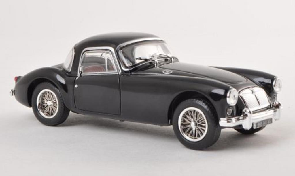 MG A 1/43 Norev Coupe black LHD 1956 diecast model cars