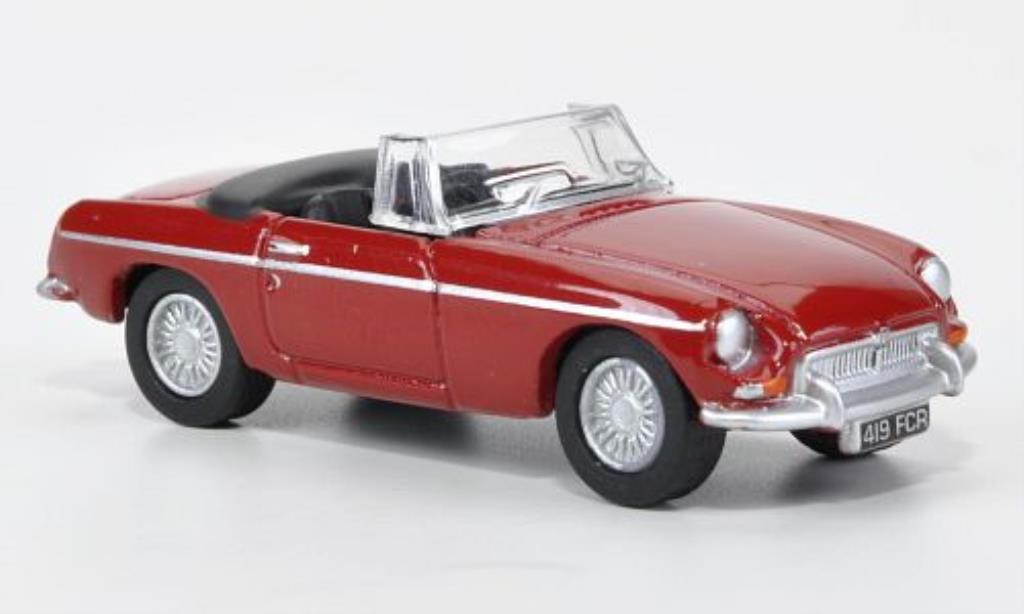 MG B 1/76 Oxford red offen 1970 diecast model cars