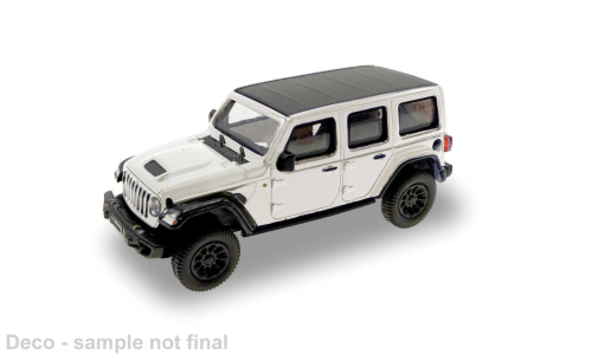 Jeep Wrangler 1/87 Micro City 87 white 2017 1:87 diecast model cars