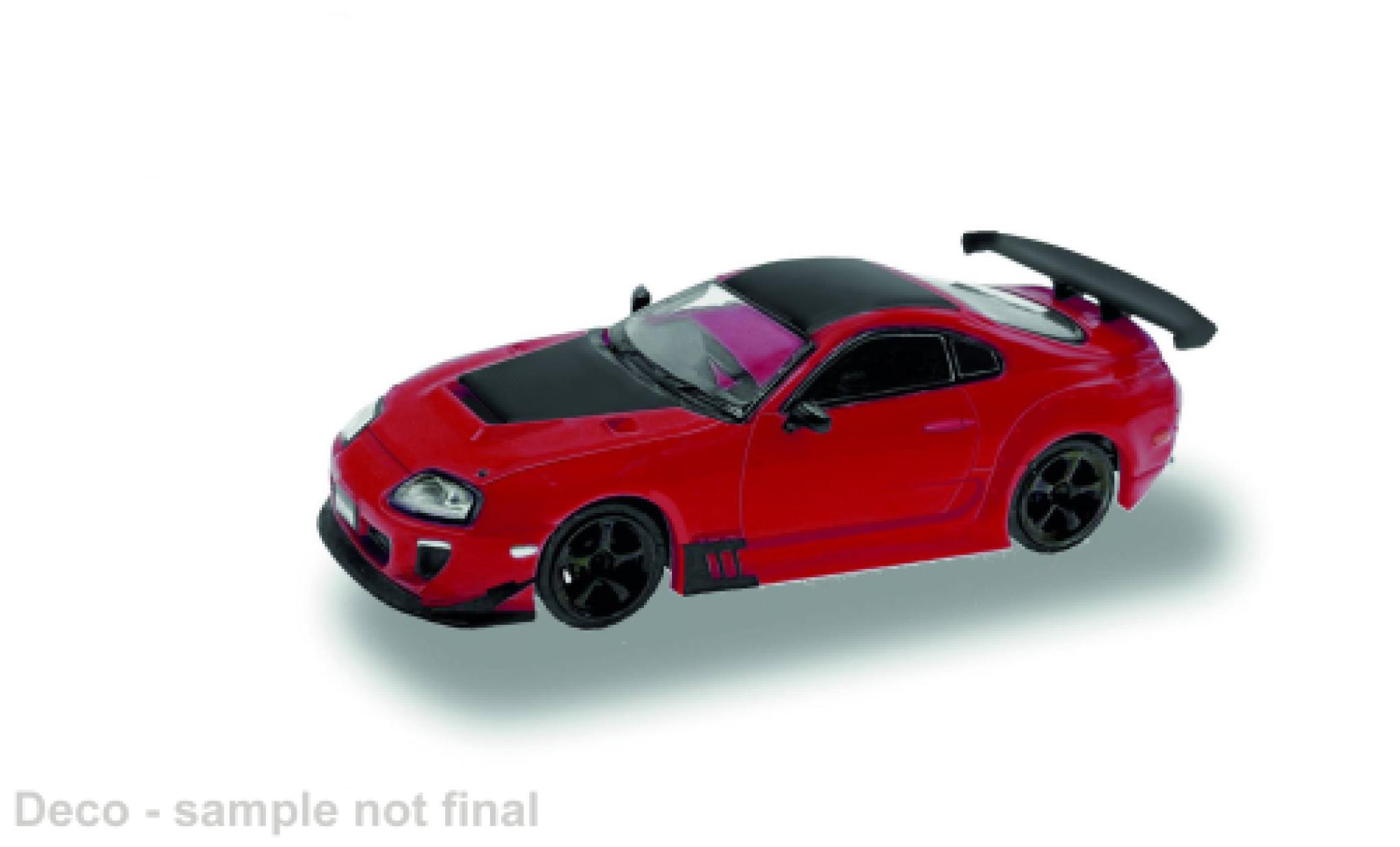 Toyota Supra 1/87 Micro City 87 red 1993 1:87 diecast model cars