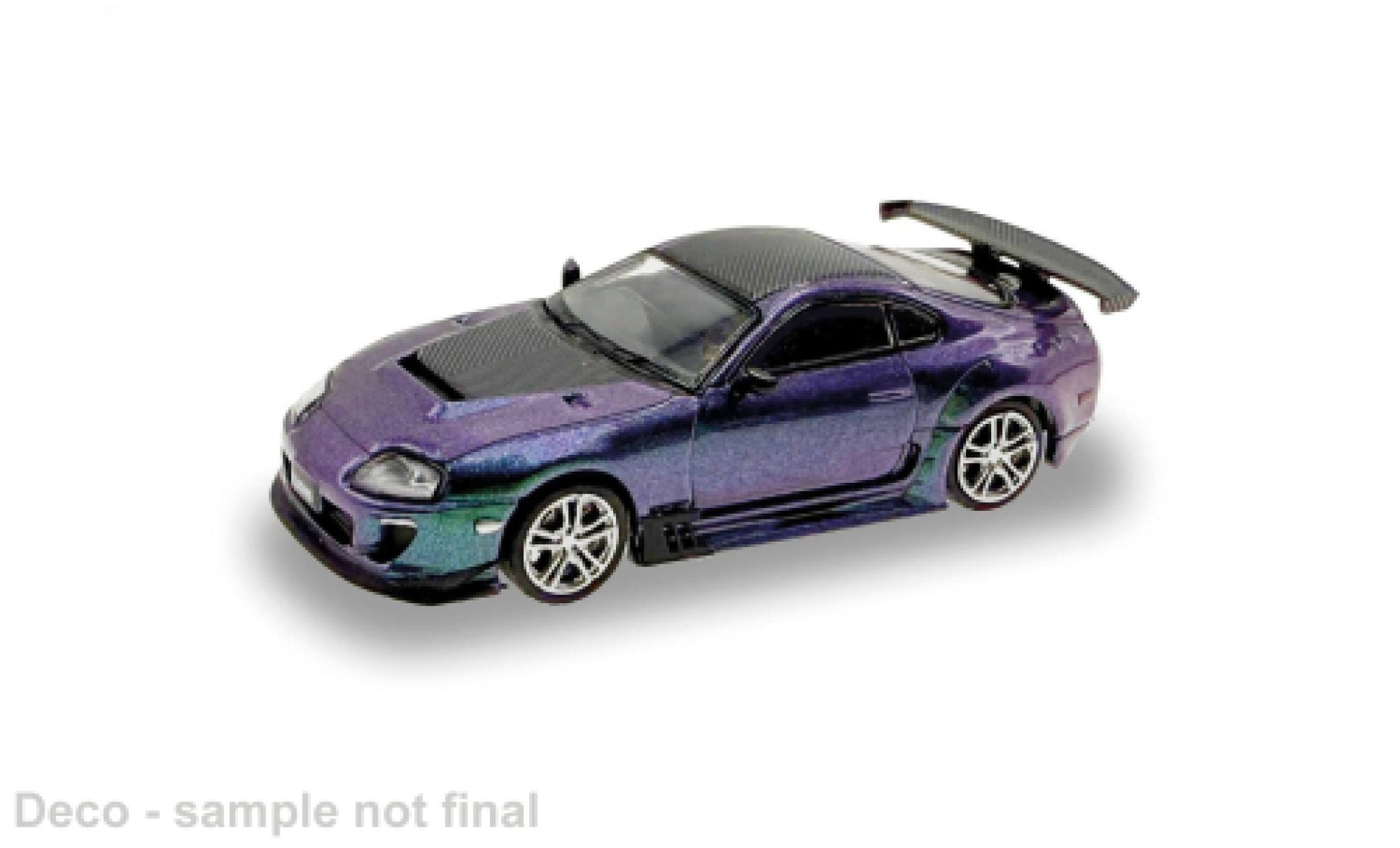 Toyota Supra 1/87 Micro City 87 purple 1993 1:87 diecast model cars