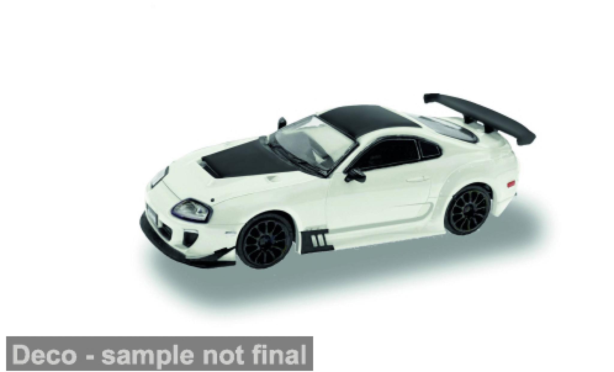 Toyota Supra 1/87 Micro City 87 white/black 1993 1:87 diecast model cars