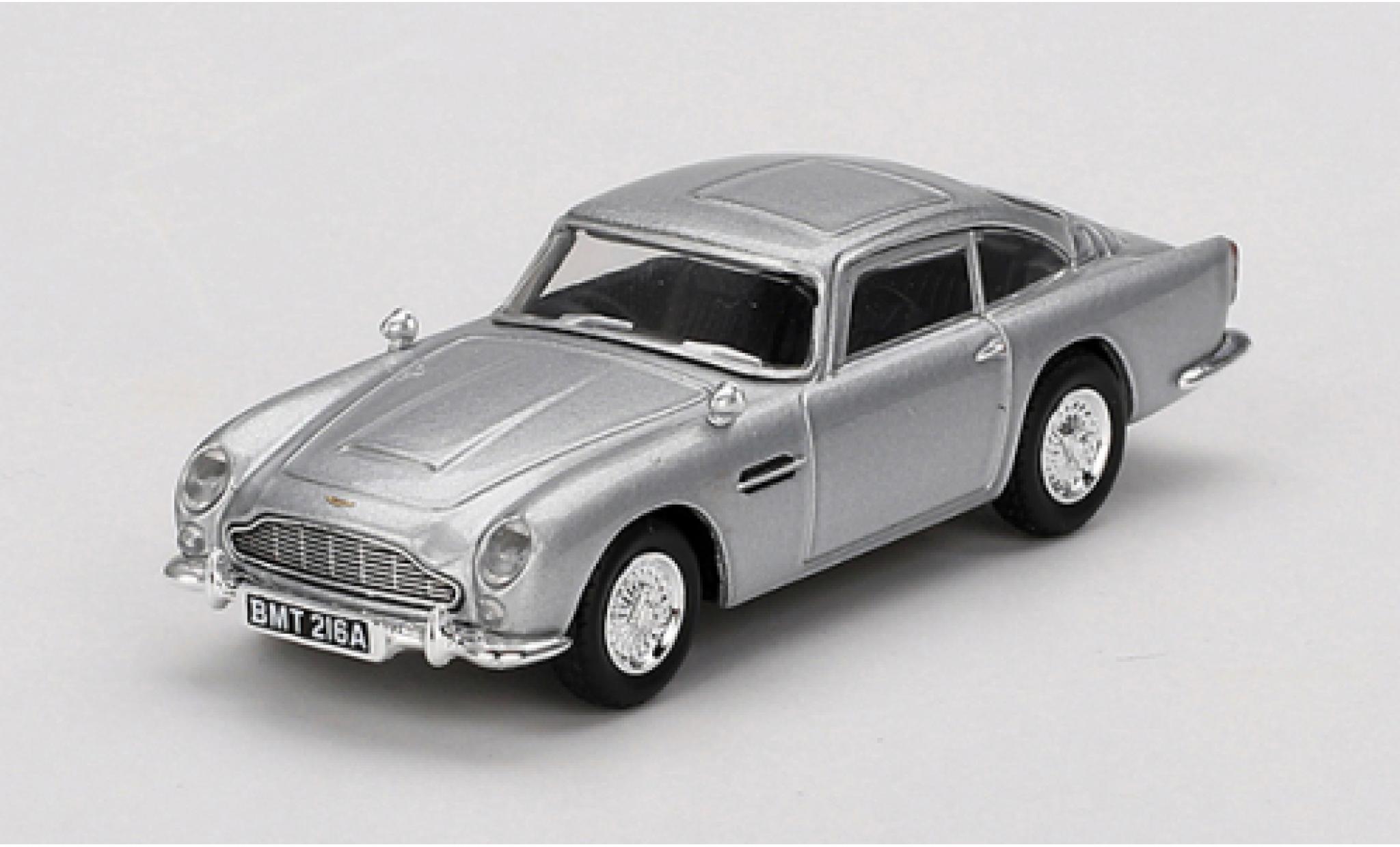 Aston Martin DB5 1/64 Mini GT Thunderball silver 1965 1:64 diecast model cars