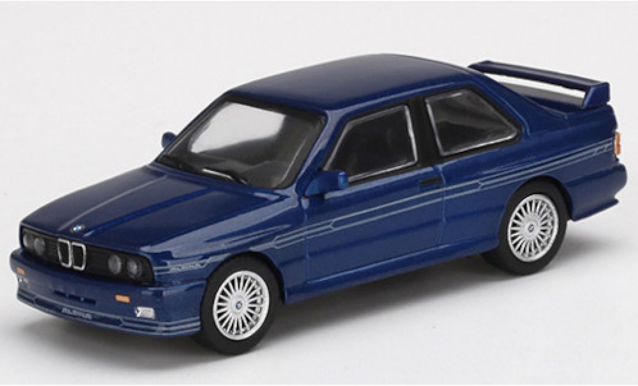 Bmw M3 1/64 Mini GT (E30) Alpina B6 3.5S blue/Dekor diecast model cars