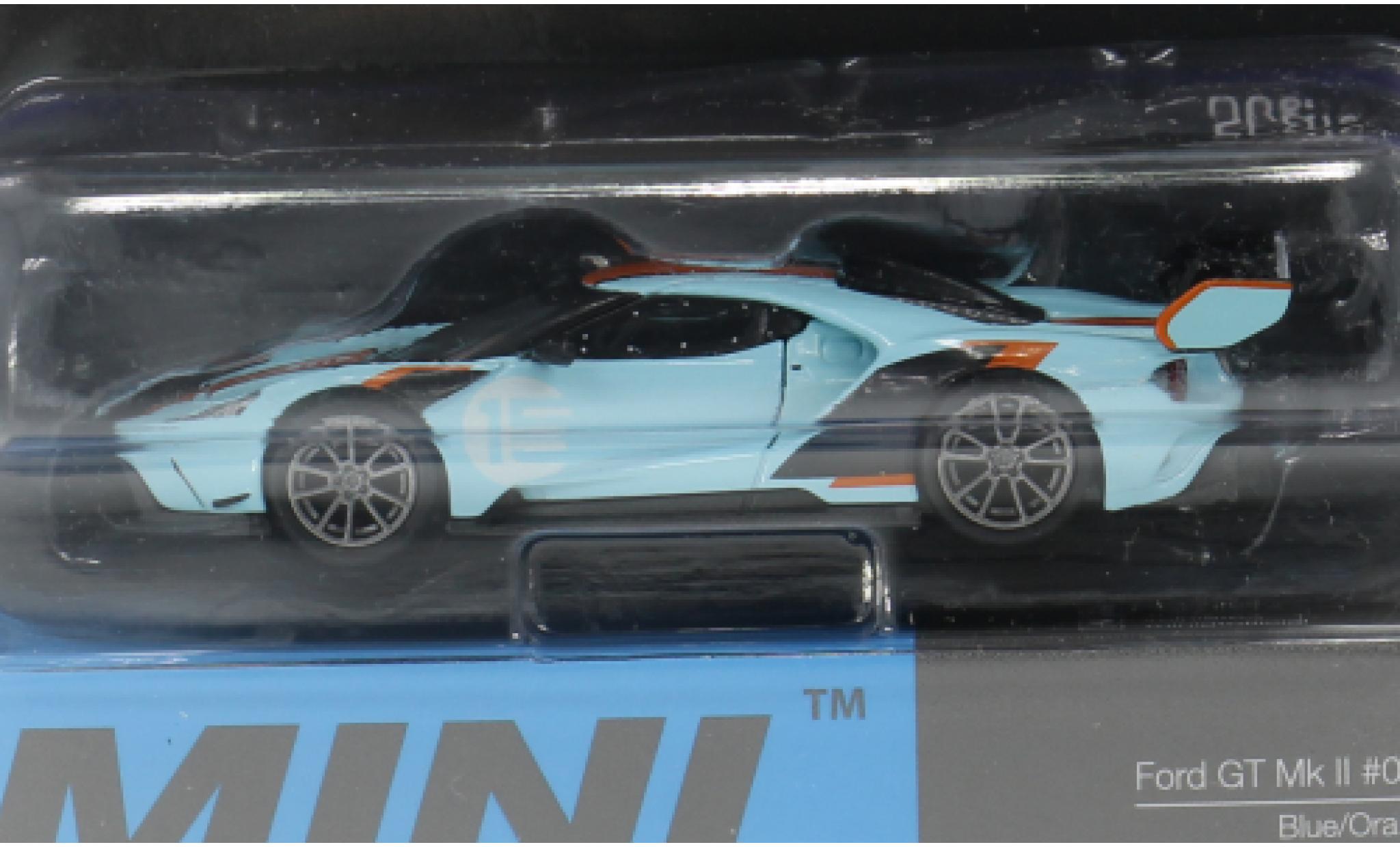 Ford GT 1/64 Mini GT MK II Gulf 1:64 diecast model cars