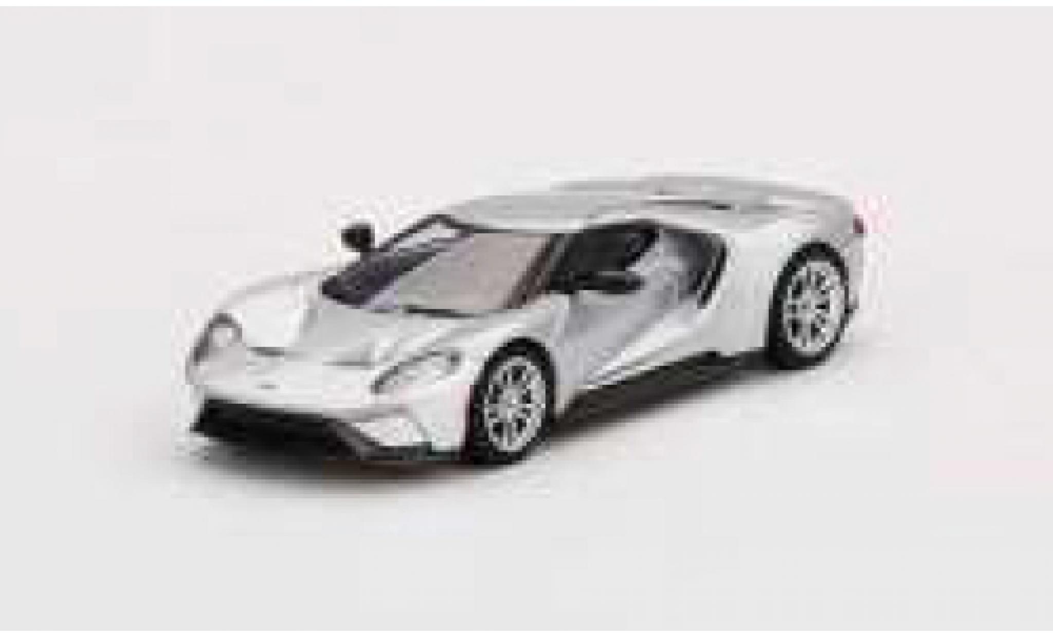 Ford GT 1/64 Mini GT silver 2020 1:64 diecast model cars