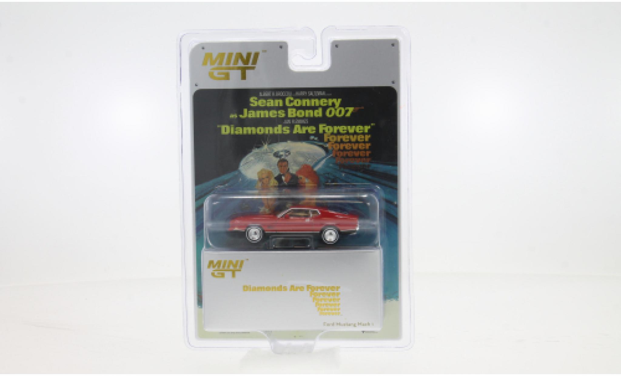 Ford Mustang 1/64 Mini GT Mach 1 red 1:64 diecast model cars