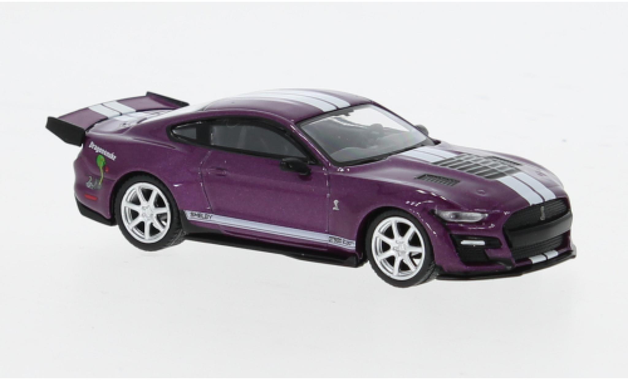 Shelby GT 1/64 Mini GT Ford Mustang 500 Dragon Snake purple 1:64 diecast model cars