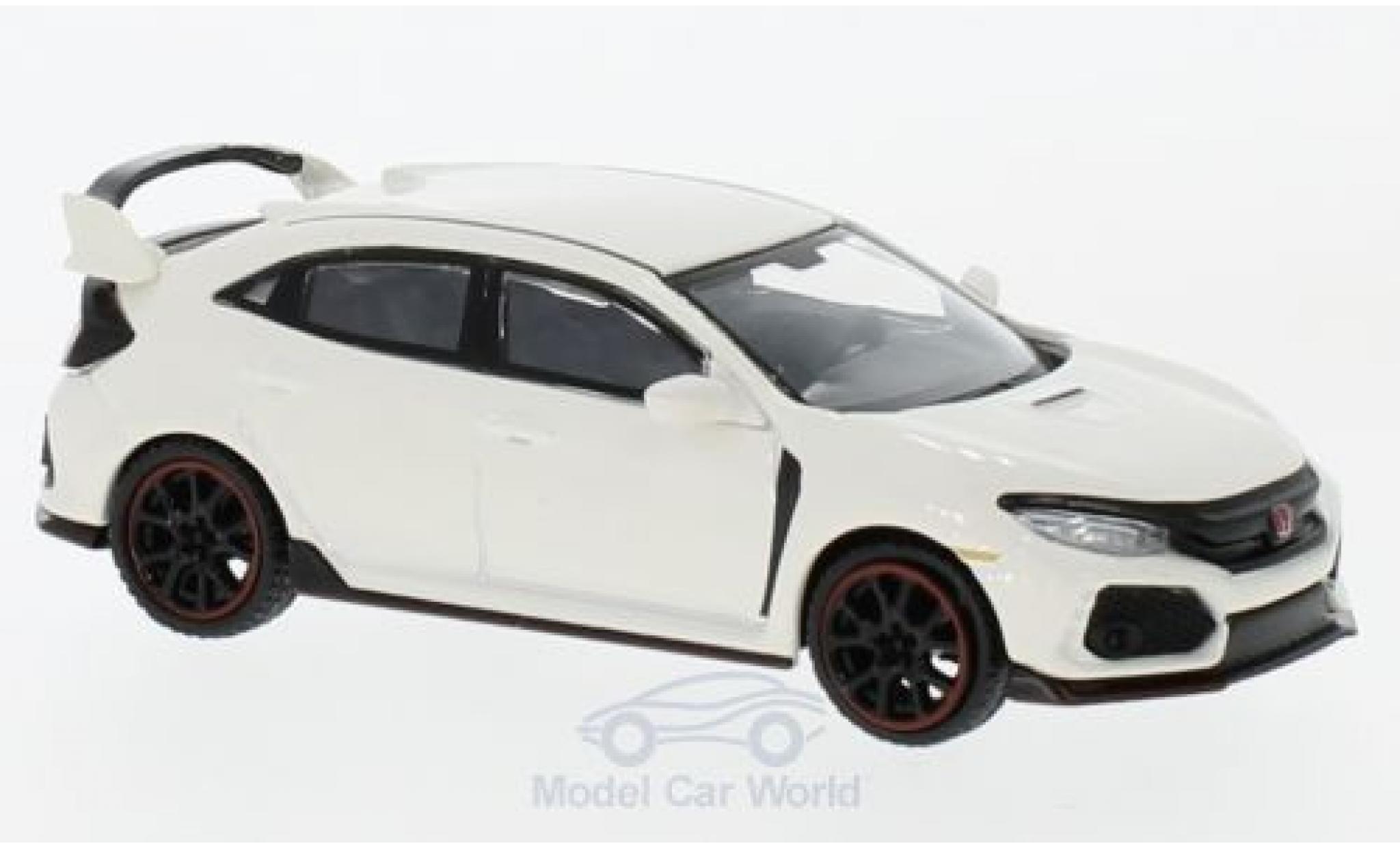 Honda Civic 1/64 Mini GT Type R white diecast model cars