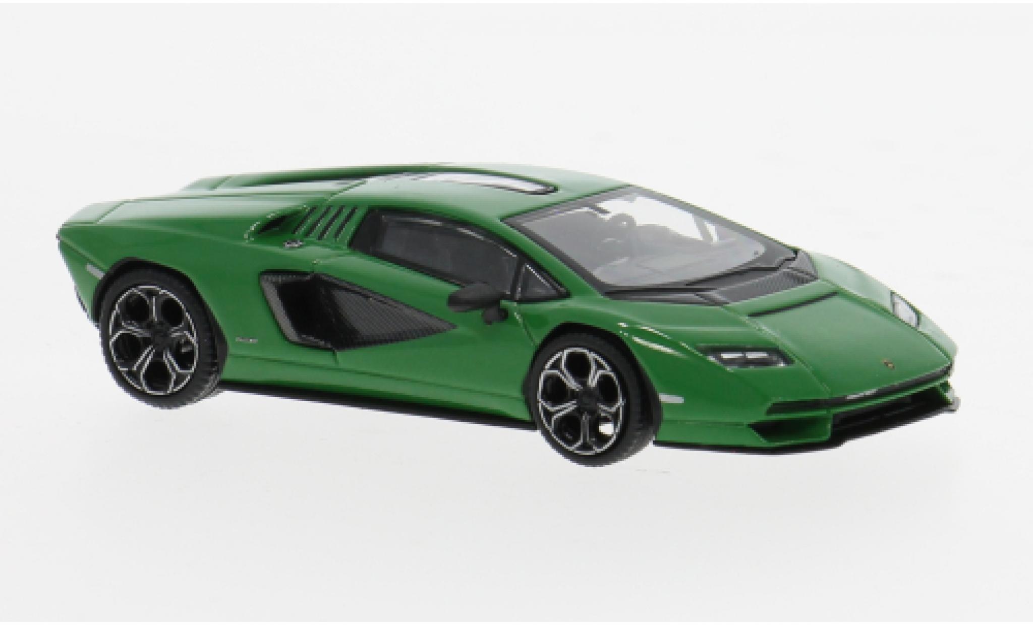 Lamborghini Countach 1/64 Mini GT LPI 800-4 green 1:64 diecast model cars