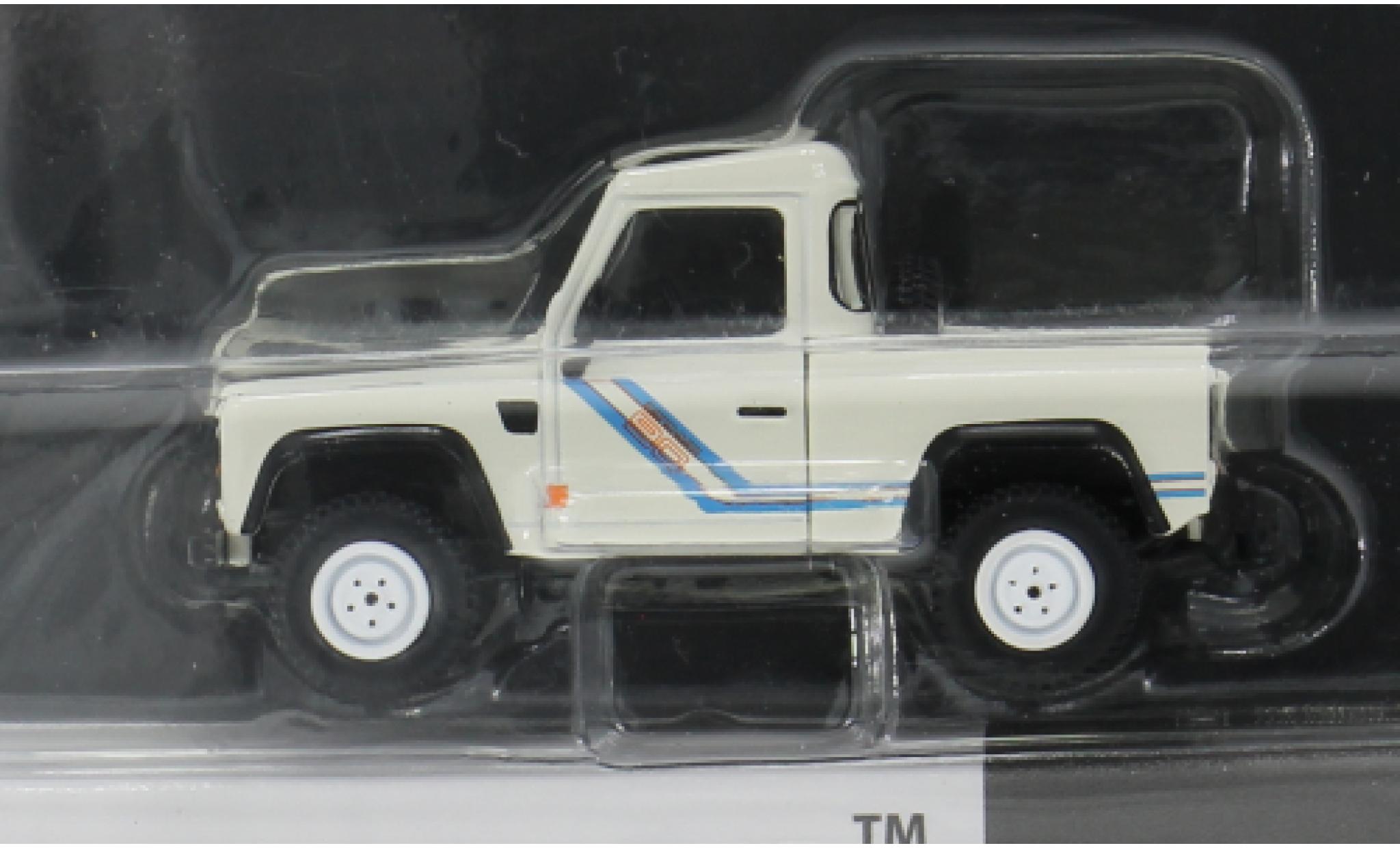 Land Rover Defender 1/64 Mini GT 90 Pick Up white 1:64 diecast model cars