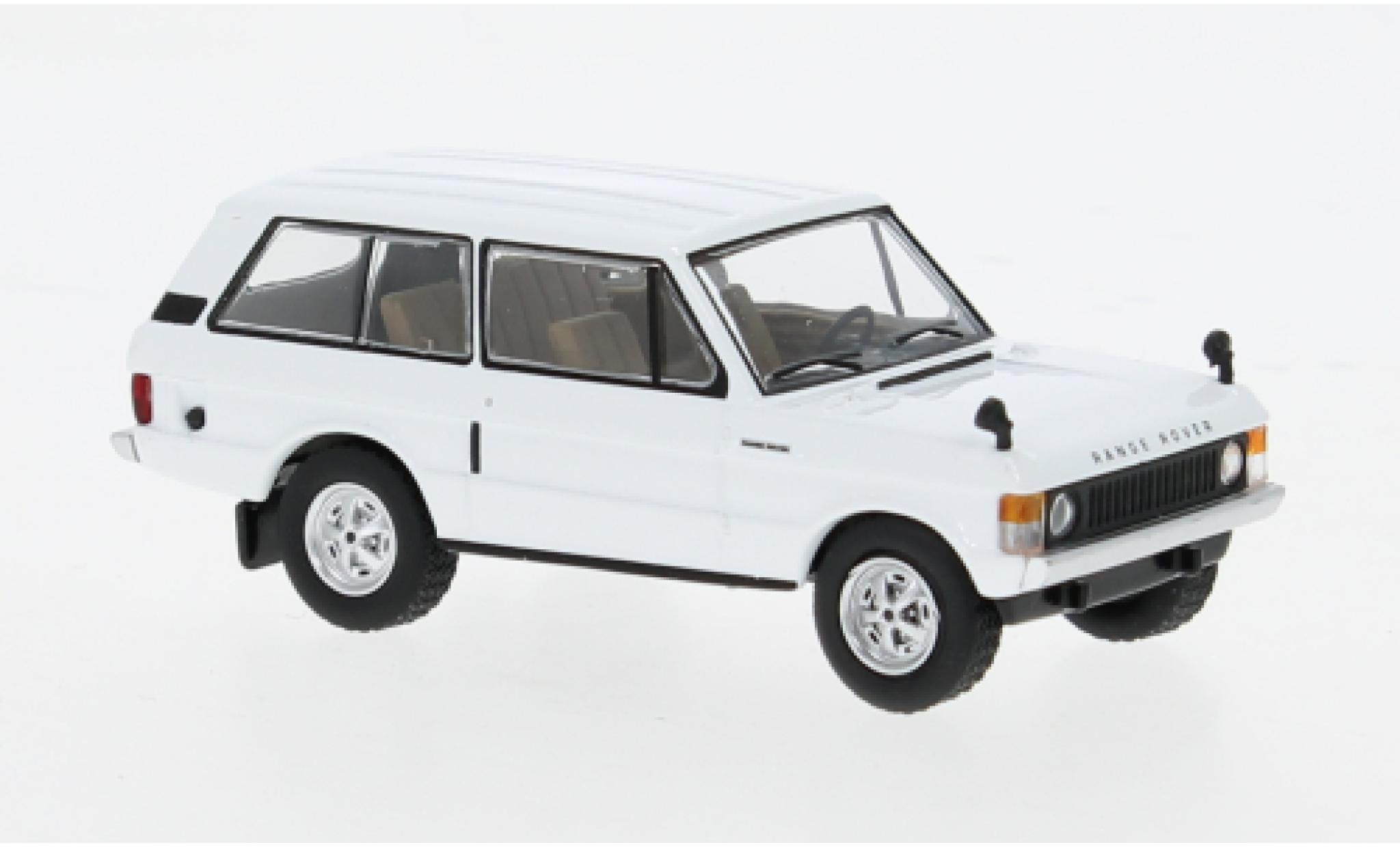 Land Rover Range Rover 1/64 Mini GT white 1:64 diecast model cars