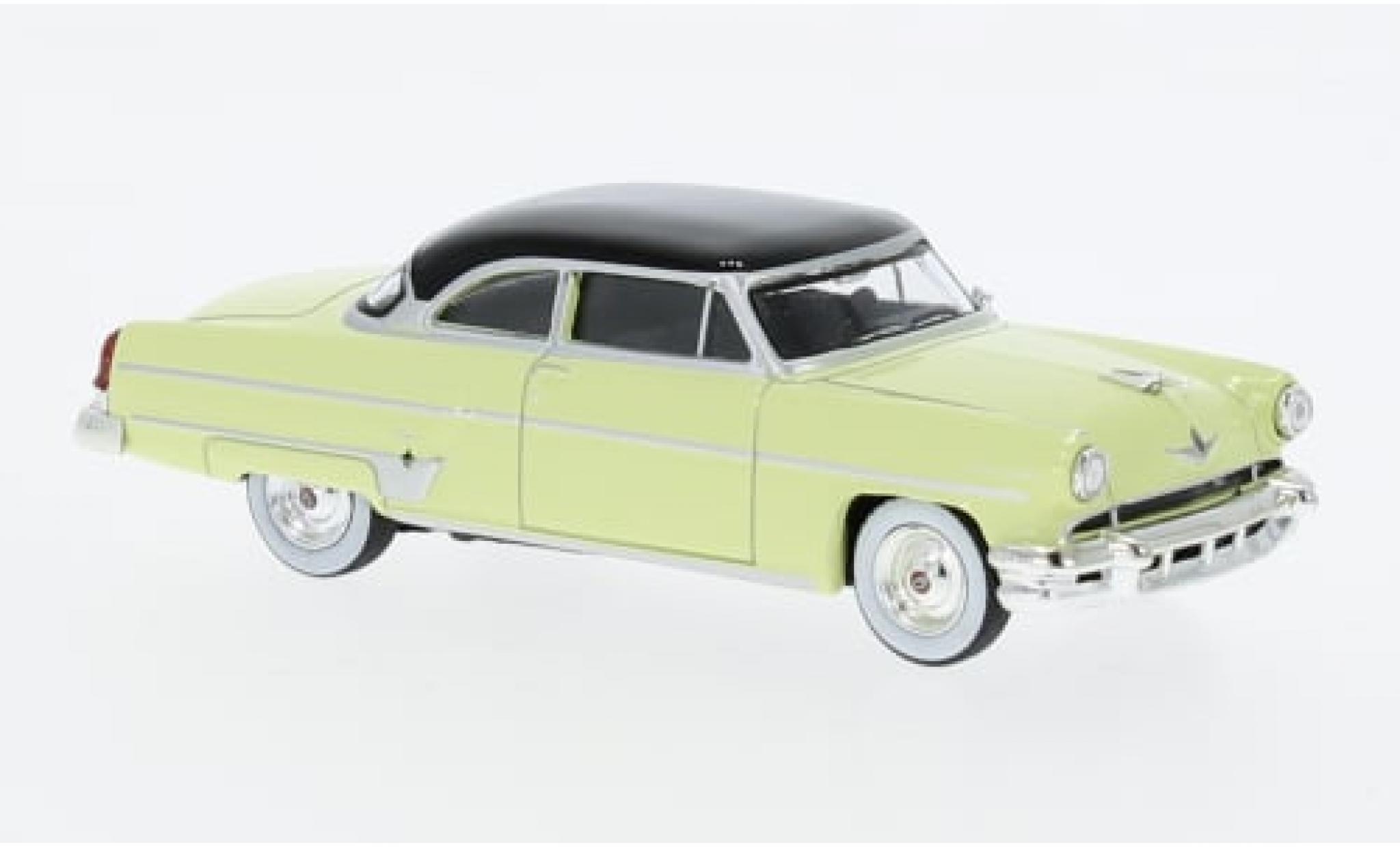Lincoln Capri 1/64 Mini GT yellow/black 1954 1:64 diecast model cars