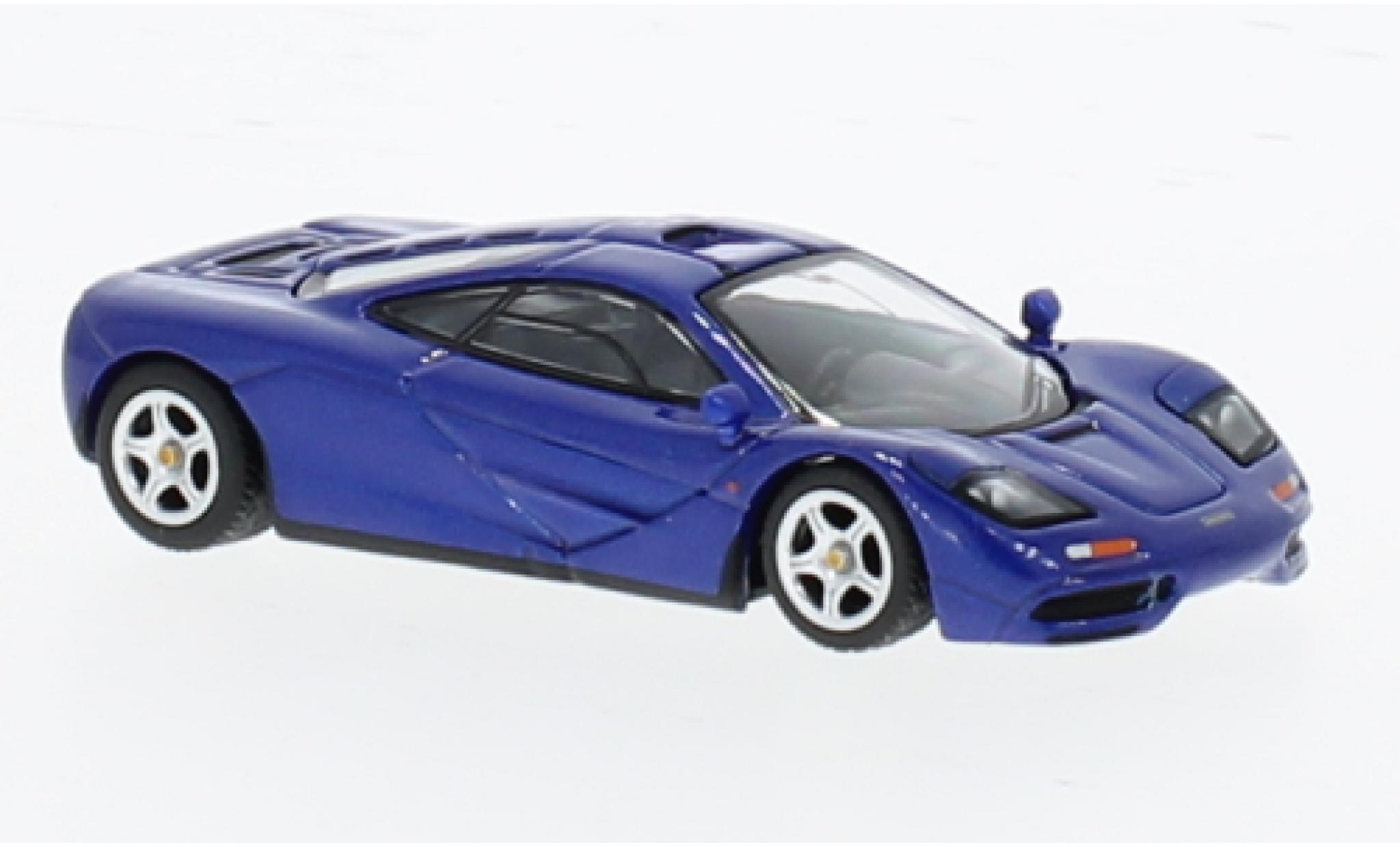 McLaren F1 1/64 Mini GT blue 1:64 diecast model cars