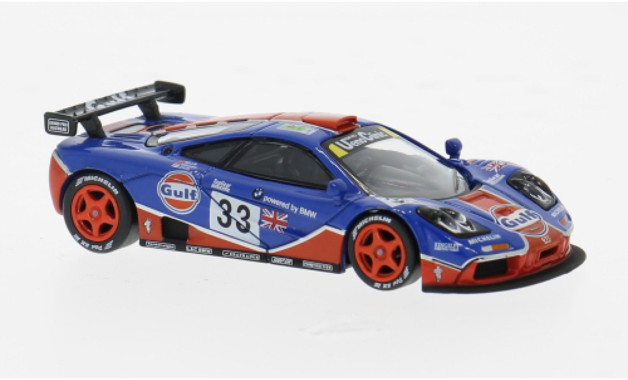 McLaren F1 1/64 Mini GT GTR 24h Le Mans 1996 #33 1:64 diecast model cars