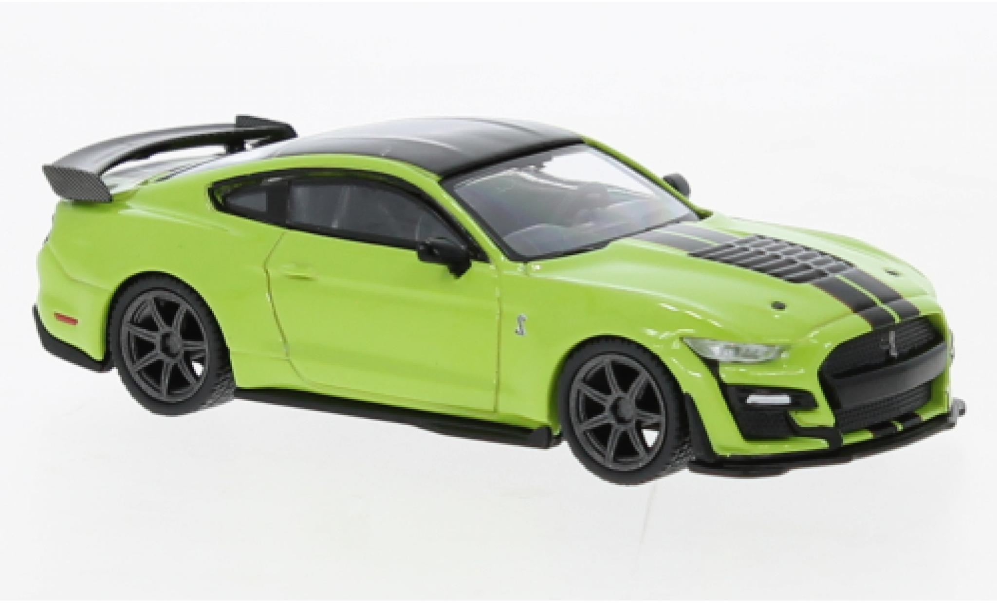 Shelby GT 500 1/64 Mini GT Ford Mustang green diecast model cars