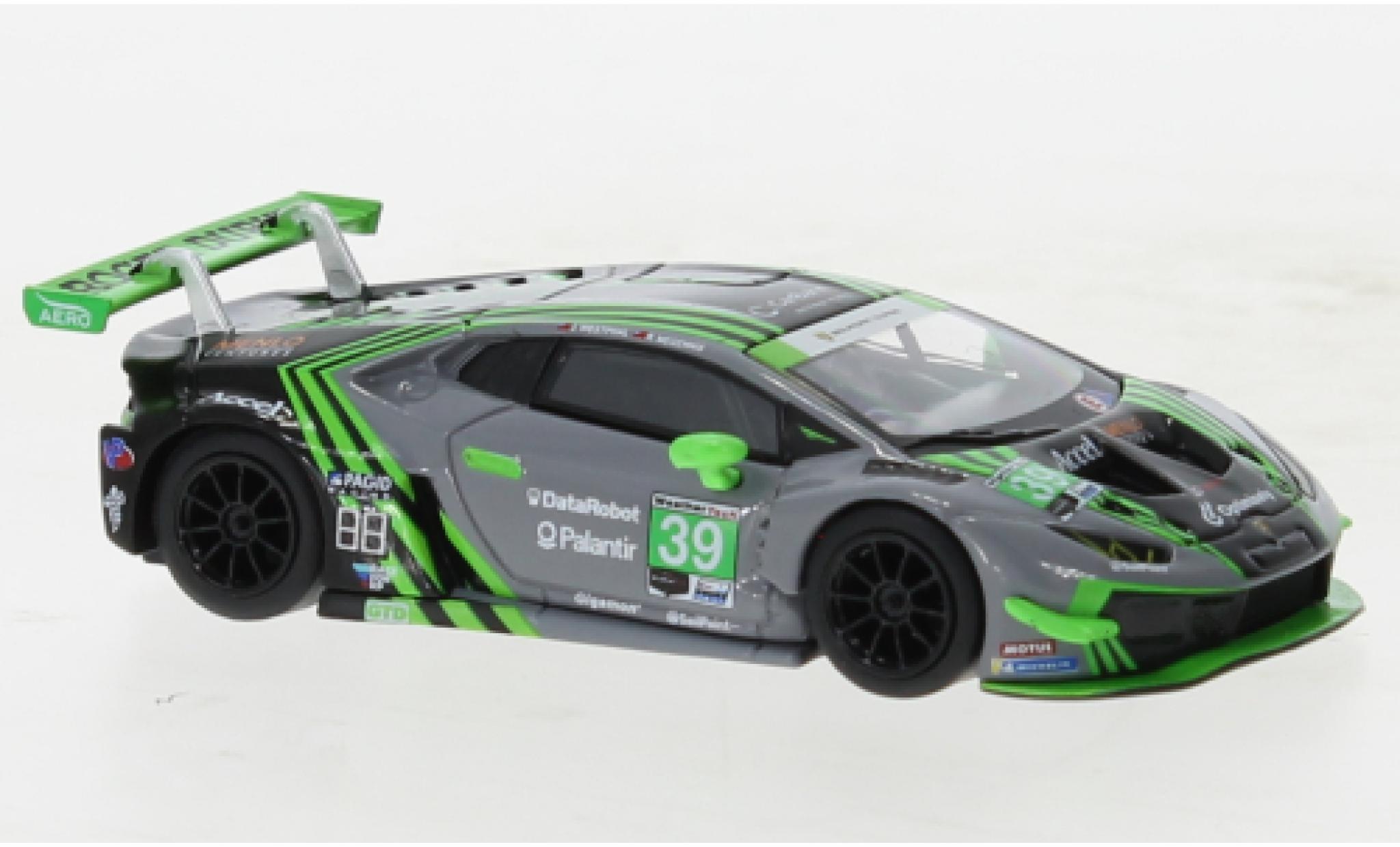 Lamborghini Huracan 1/64 Mini GT GT3 Evo No.39 IMSA Road Atlanta diecast model cars