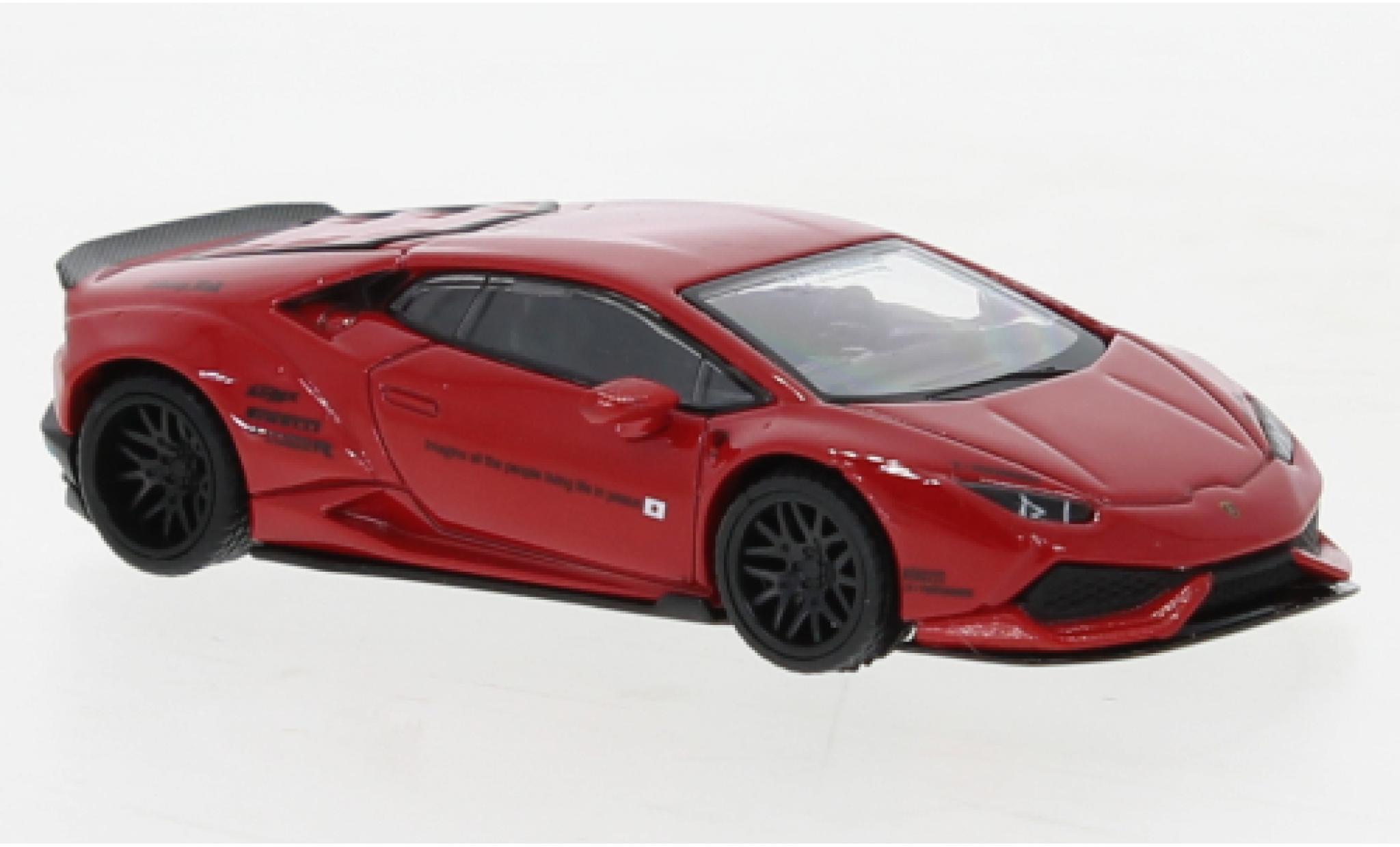 Lamborghini Huracan 1/64 Mini GT LB Works red diecast model cars