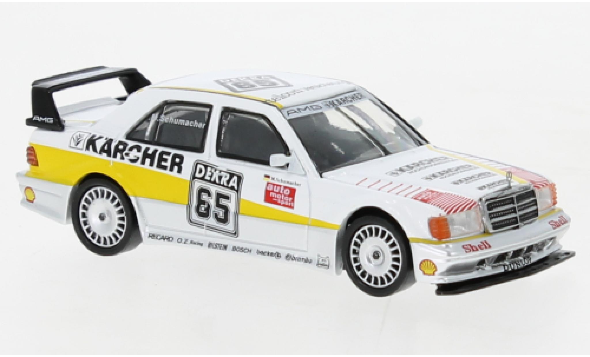 Mercedes 190 1/64 Mini GT E 2.5-16 Evo 2 (W201) No.65 K&auml;rcher DTM 1990 diecast model cars