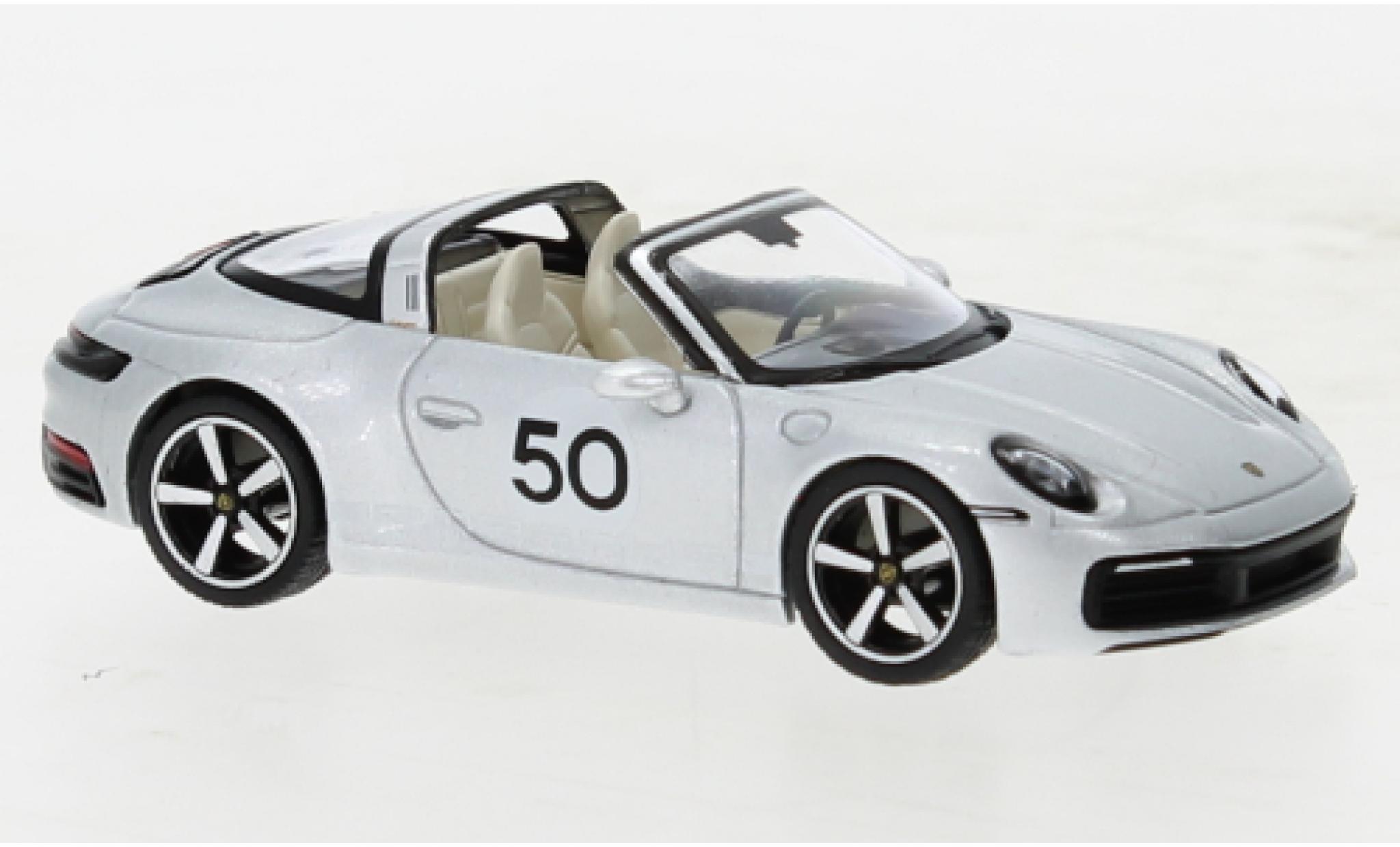 Porsche 992 Targa 1/64 Mini GT 911  4S Heritage Design Edition d diecast model cars