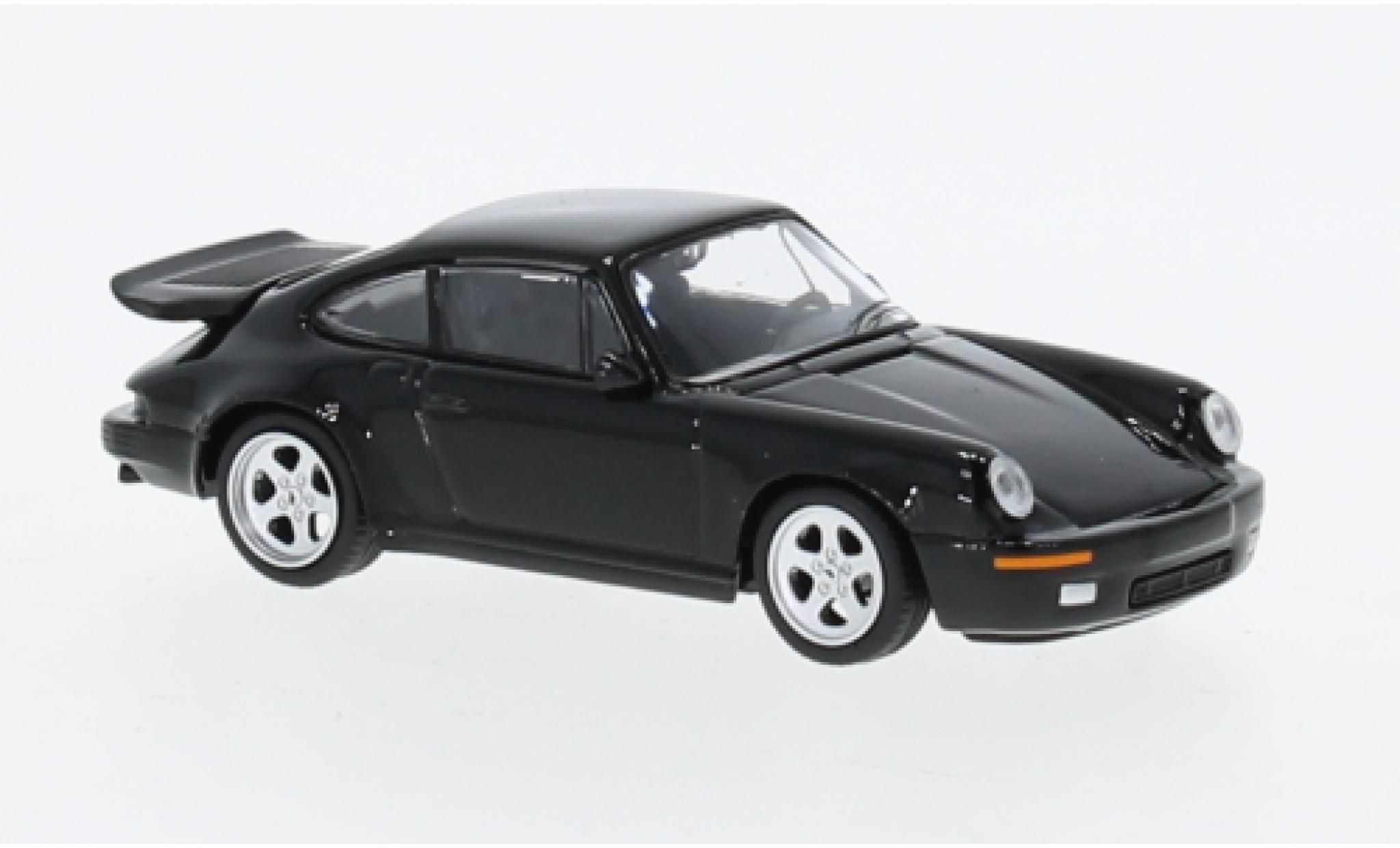 Ruf CTR 1/64 Mini GT Porsche RUF black 1987 diecast model cars