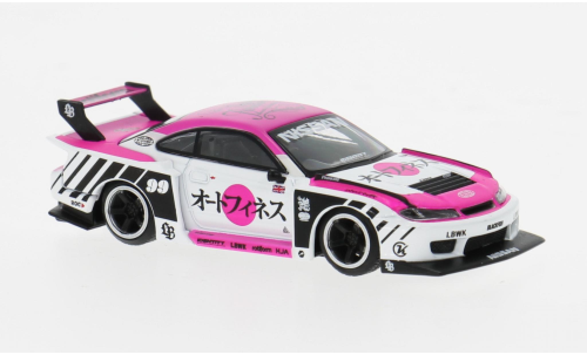 Nissan Silvia 1/64 Mini GT (S15) LB-Super Silhouette 2023 Auto Finesse #99 1:64 diecast model cars
