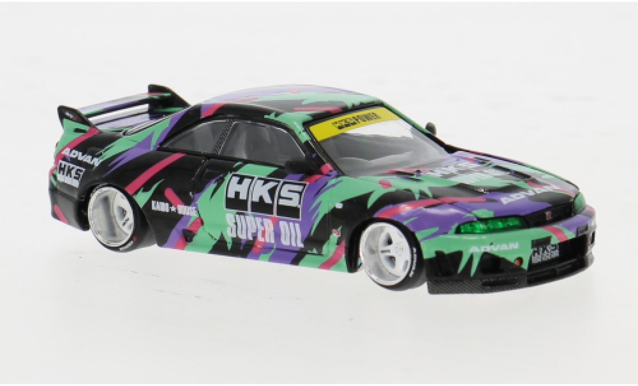Nissan Skyline 1/64 Mini GT (R33) GT-R Dekor 1995 1:64 diecast model cars