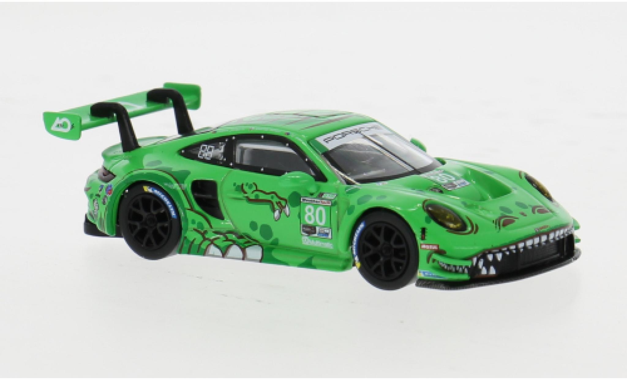 Porsche 992 GT3 R 1/64 Mini GT 913  12h Sebring 2023 #80 1:64 diecast model cars