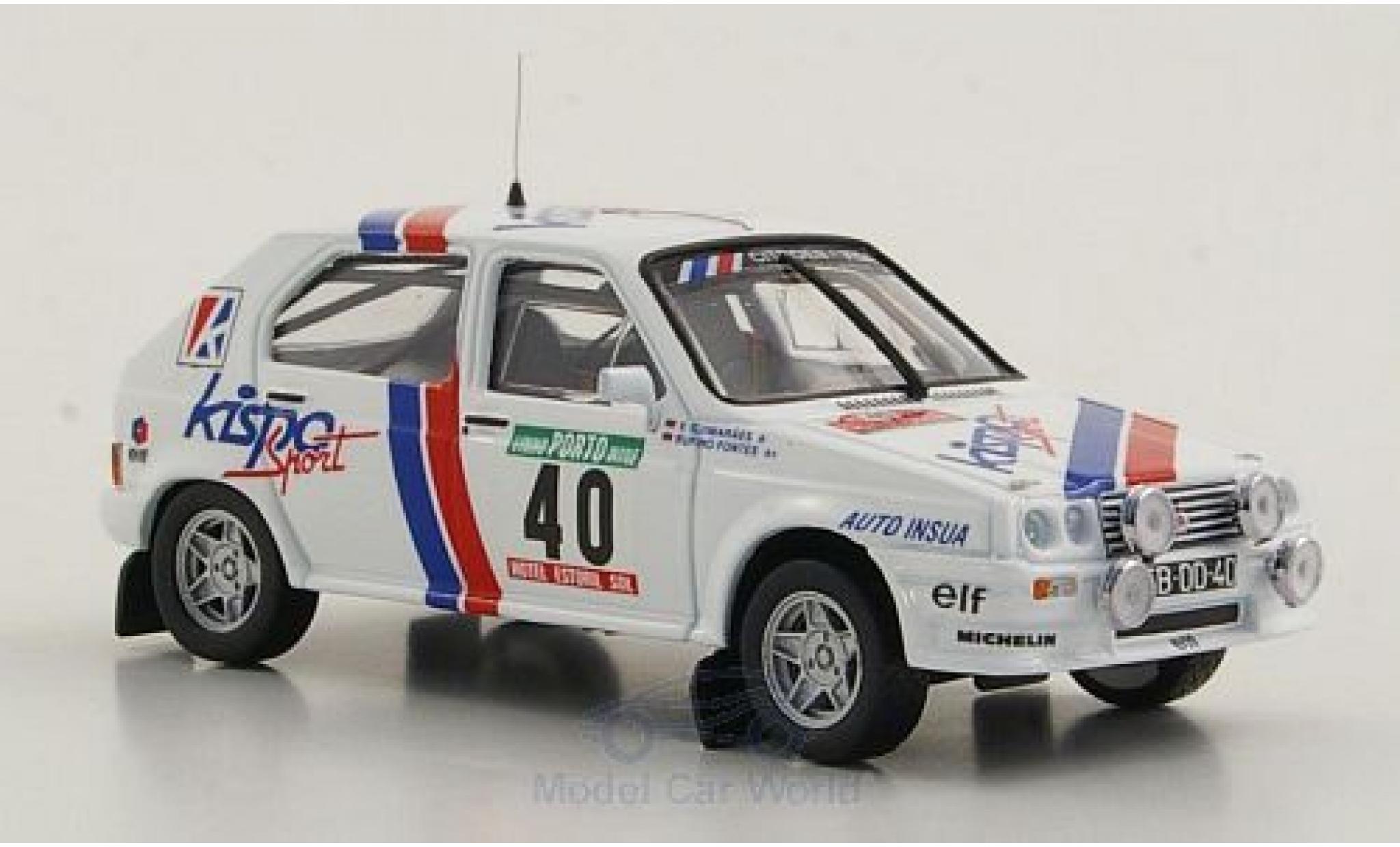 Citroen Visa 1/43 Mini Partes Chrono Gr.B No.40 Rally Portugal 1983 diecast model cars