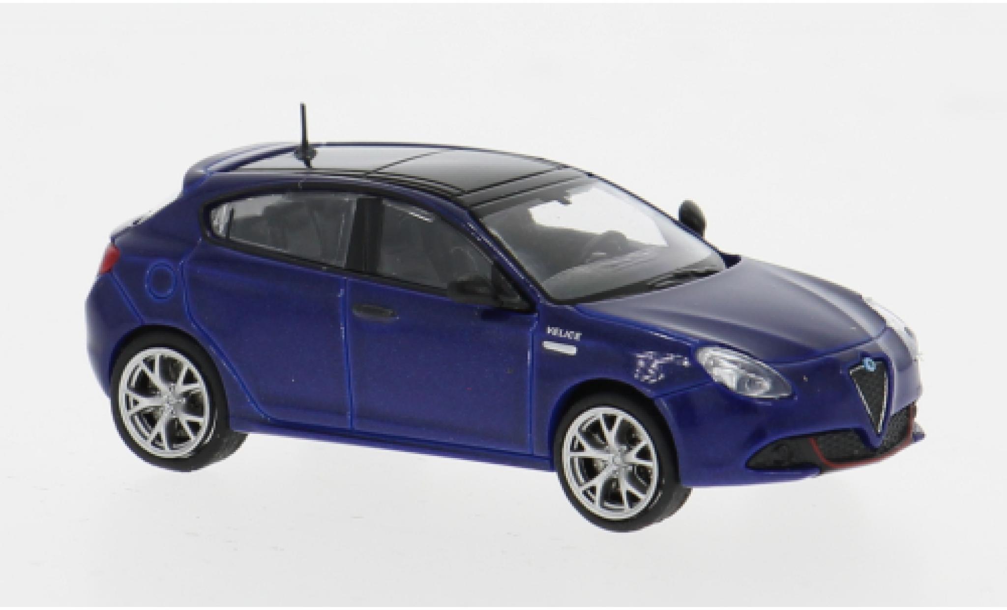 Alfa Romeo Giulietta 1/87 Minichamps Veloce metallise blue 2017 1:87 diecast model cars