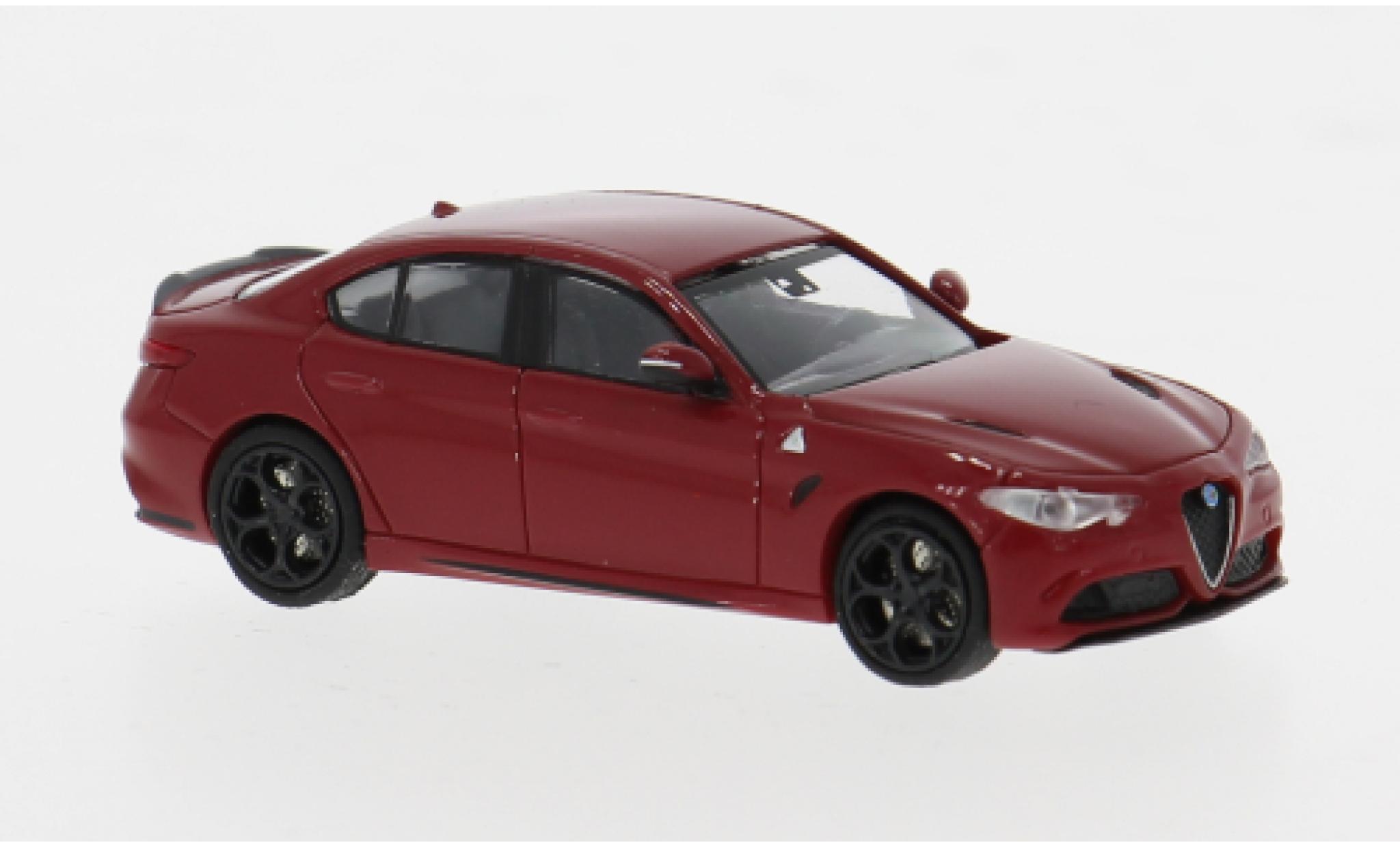 Alfa Romeo Giulietta 1/87 Minichamps Veloce metallise red 2017 1:87 diecast model cars