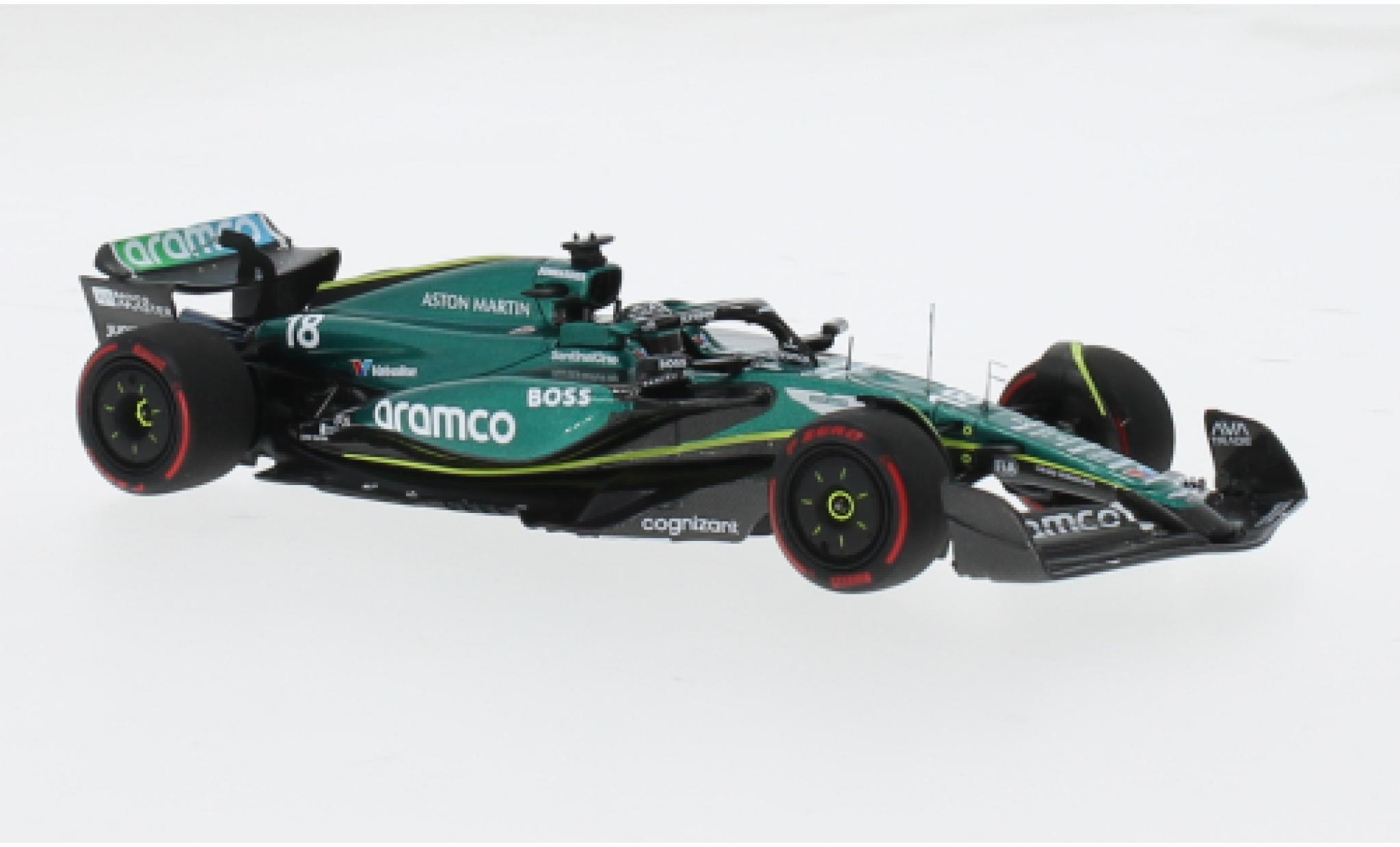 Aston Martin AMR2 1/43 Minichamps 4 No.18 Aramco F1 Team Aramco Formel 1 2024 1:43 diecast model cars