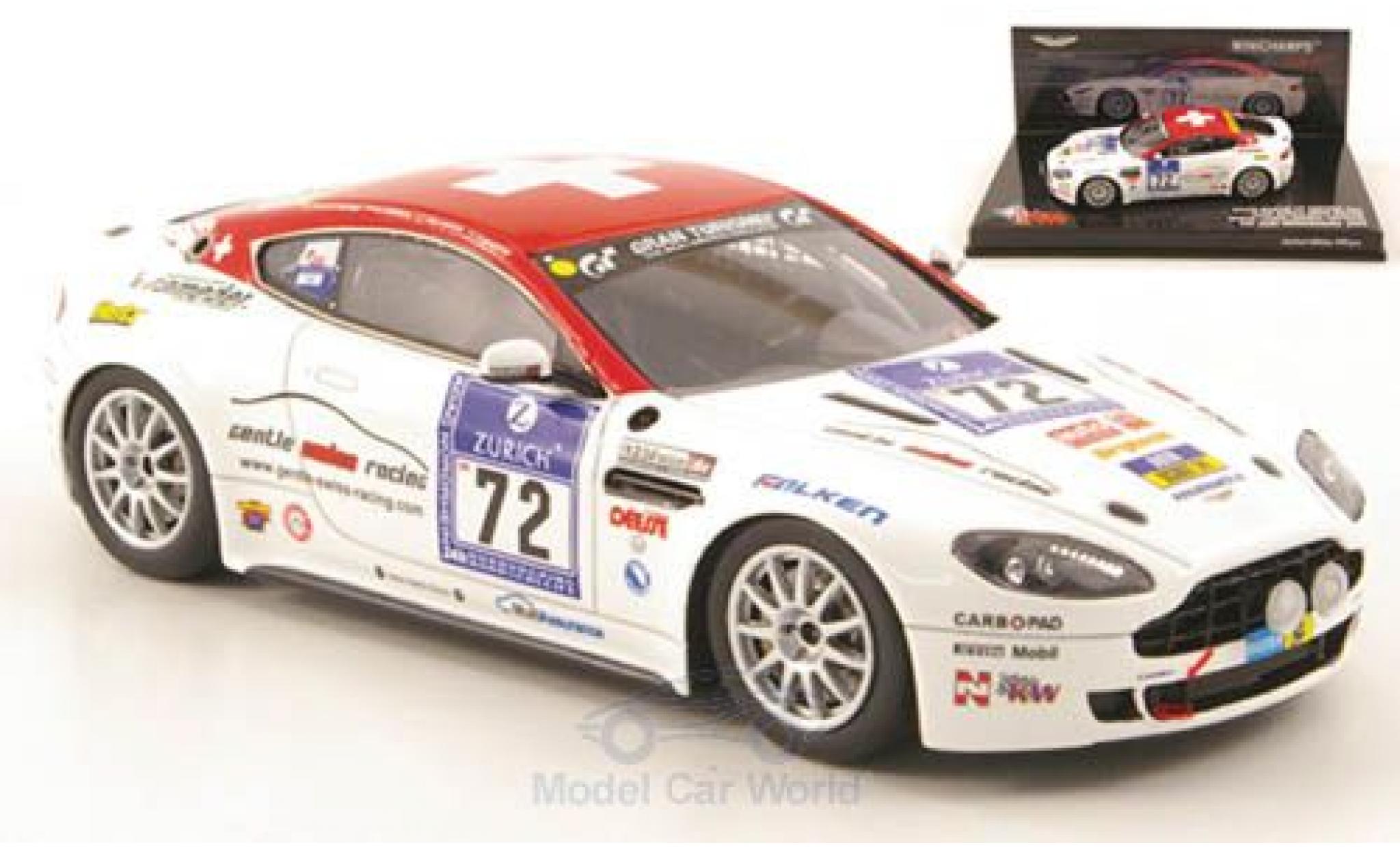 Aston Martin Vantage 1/43 Minichamps V8 No.72 24h N&uuml;rburgring 2009 diecast model cars