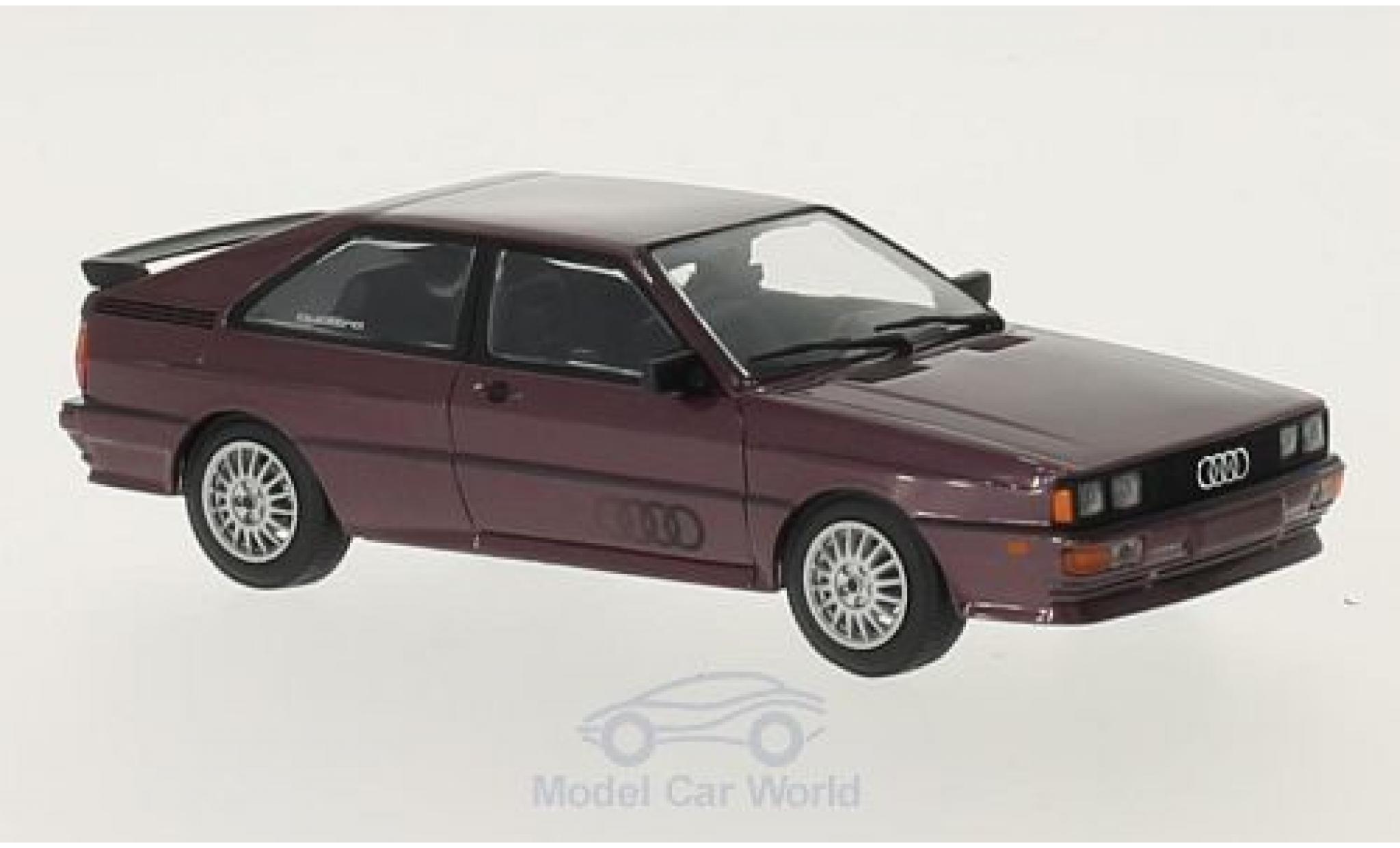 Audi Quattro 1/43 Minichamps quattro metallic lila 1980 diecast model cars